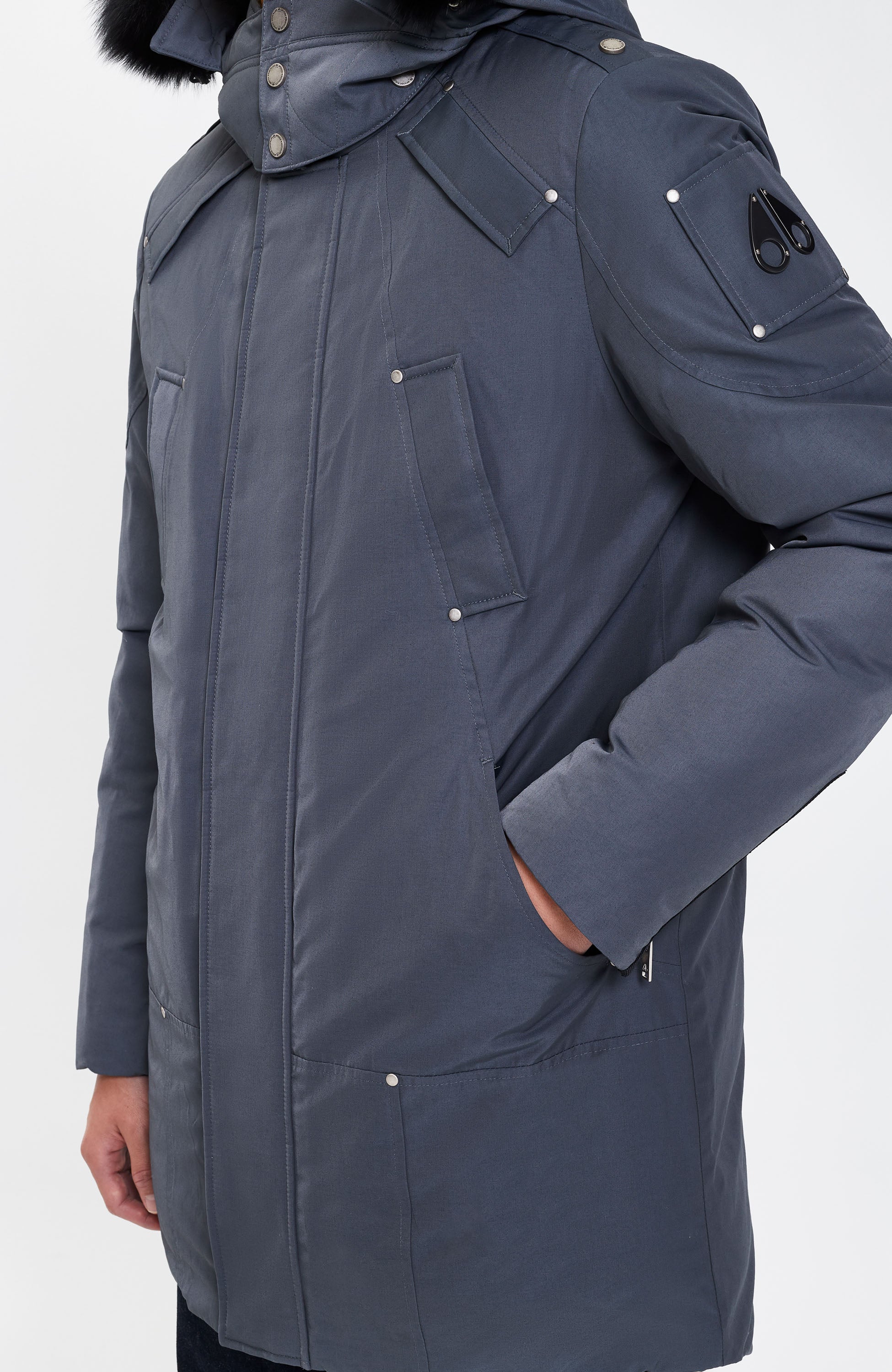 Moose knuckles Grey Kapuutsiga parka firebag image 8