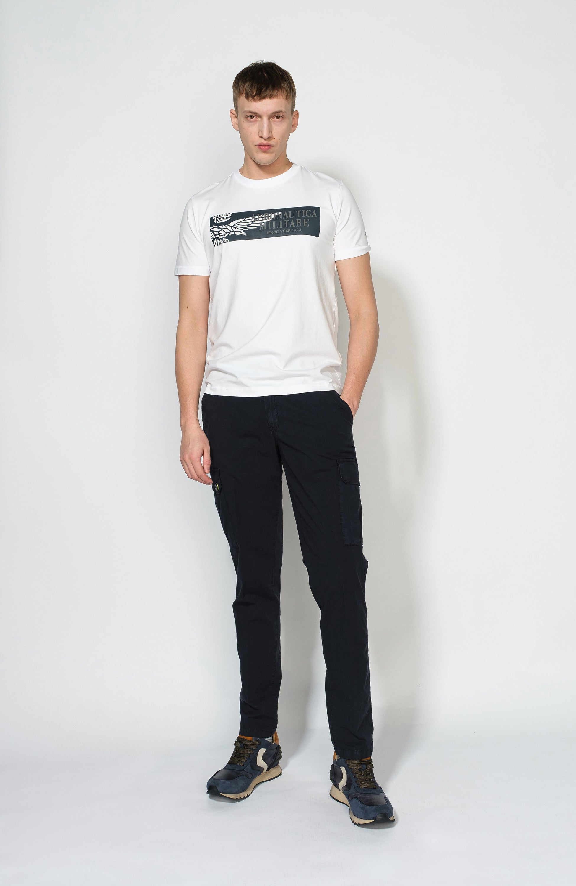 Cargo cotton trousers