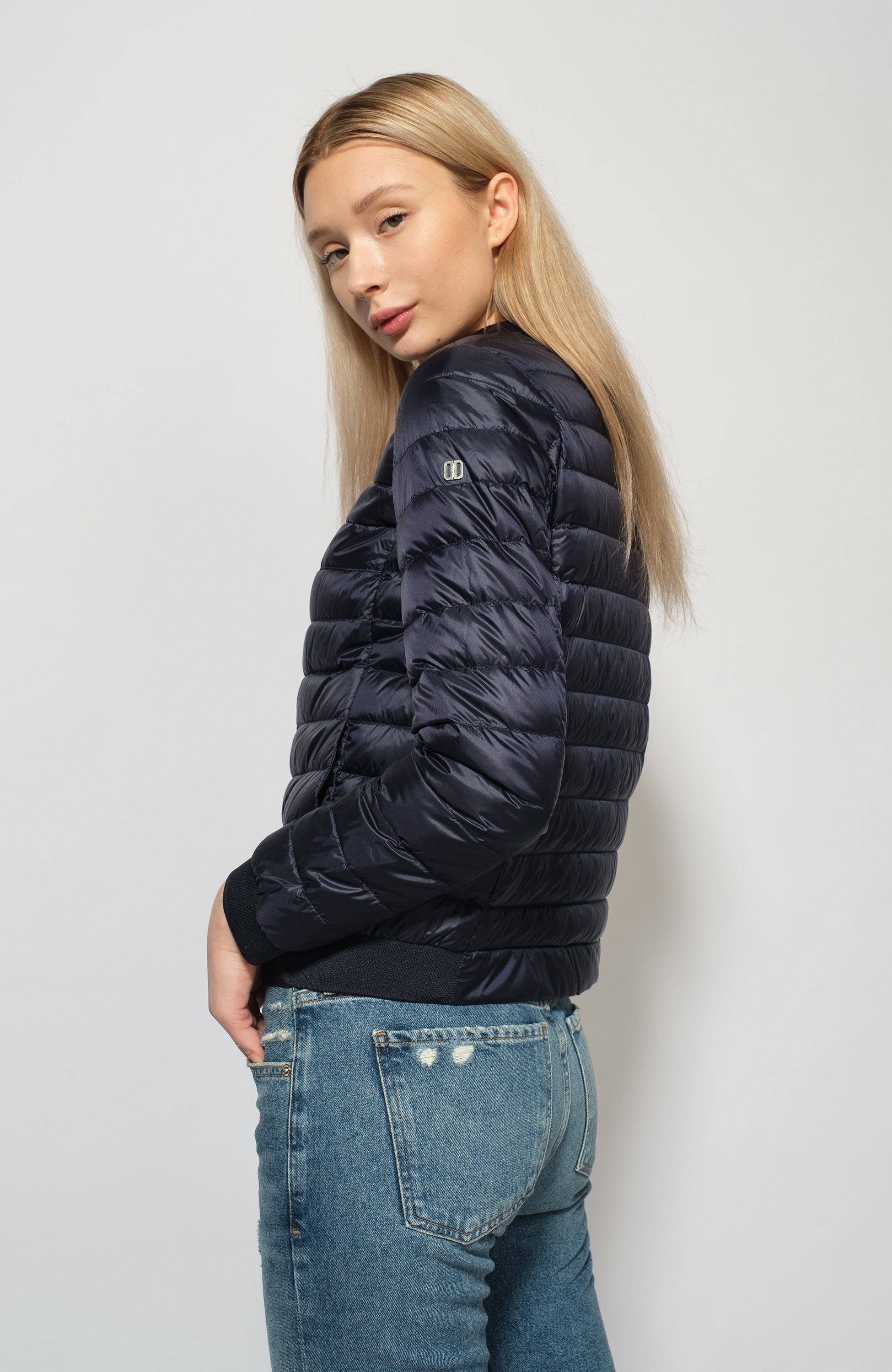 Quilted short down jacket GAILE