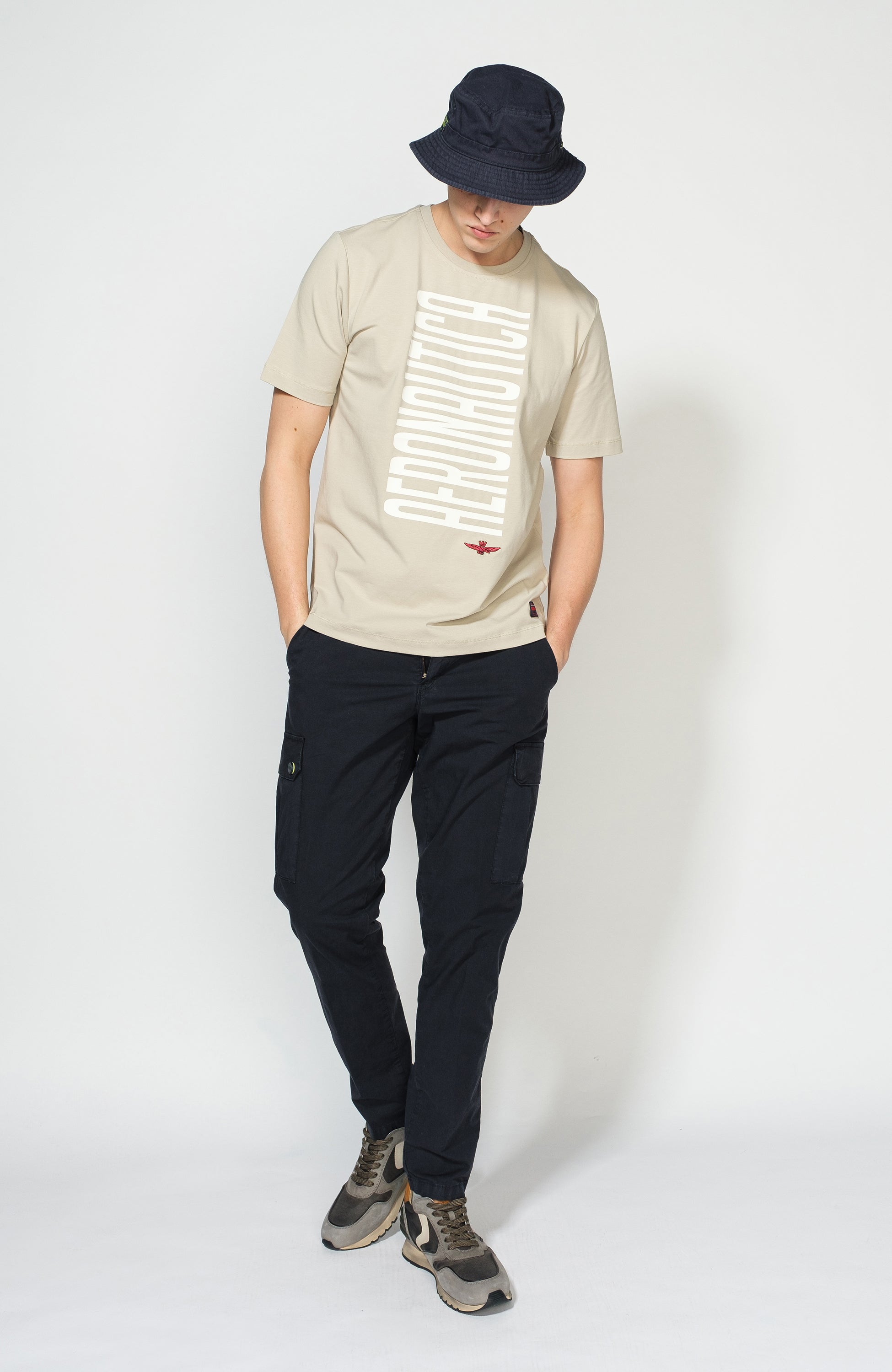 Aeronautica militare Neutral Logo-print cotton t-shirt image 5