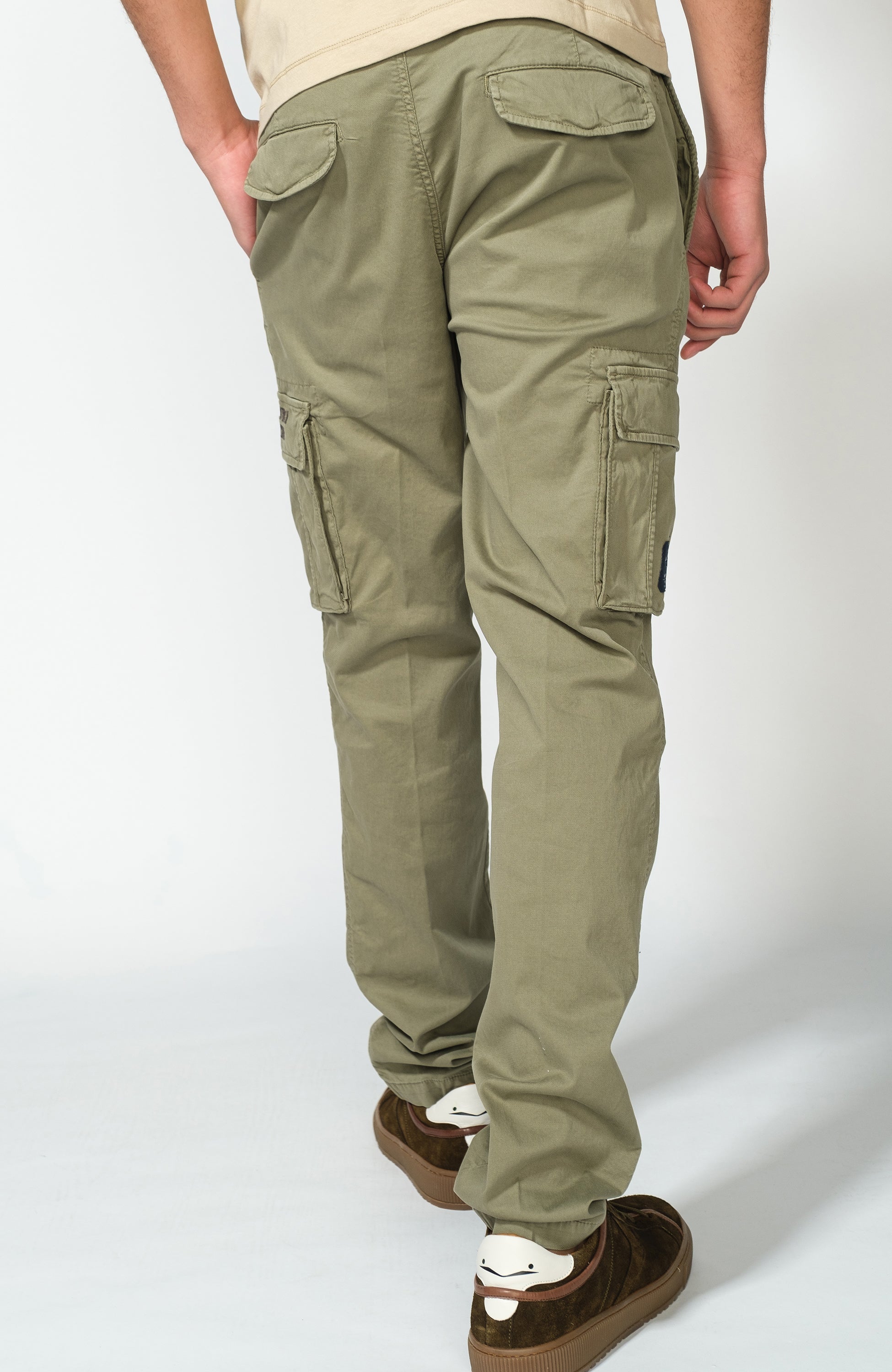 Cargo cotton trousers