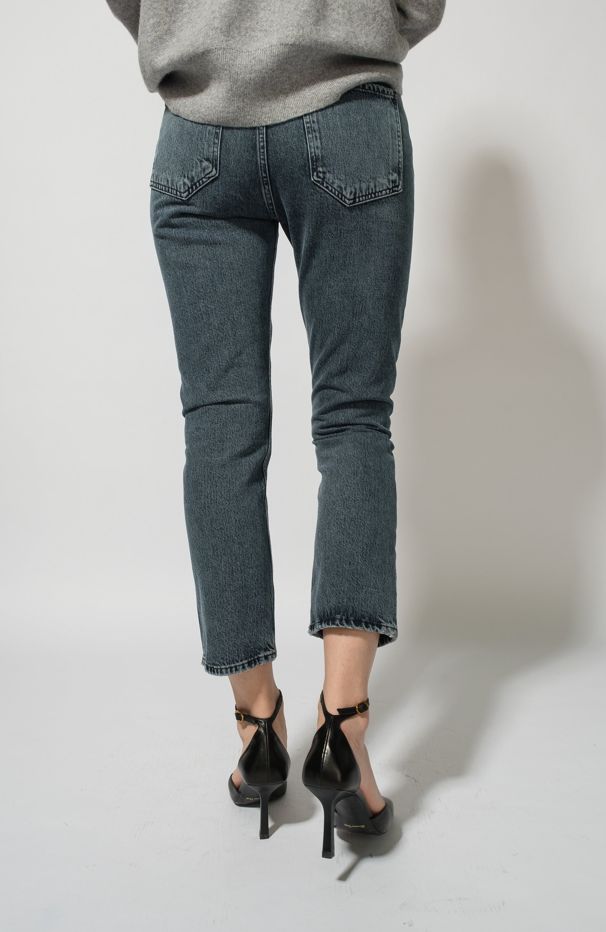 Straight cropped jeans RILEY