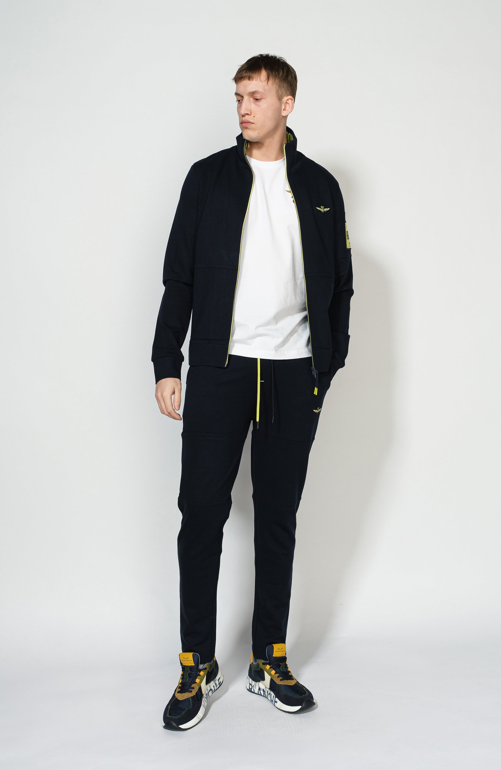 Aeronautica militare Navy Jersey tracksuit set image 9