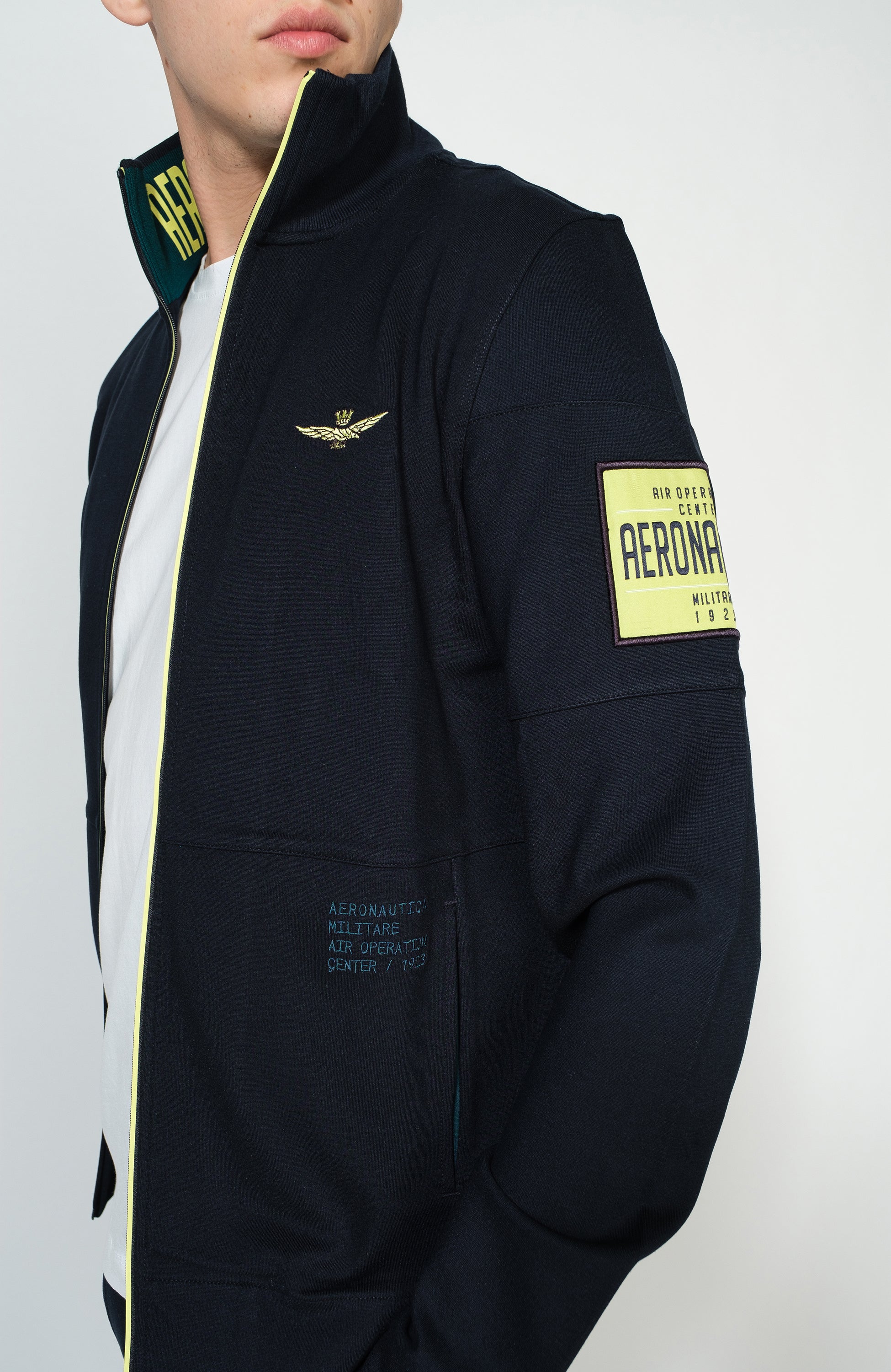 Aeronautica militare Navy Jersey tracksuit set image 4