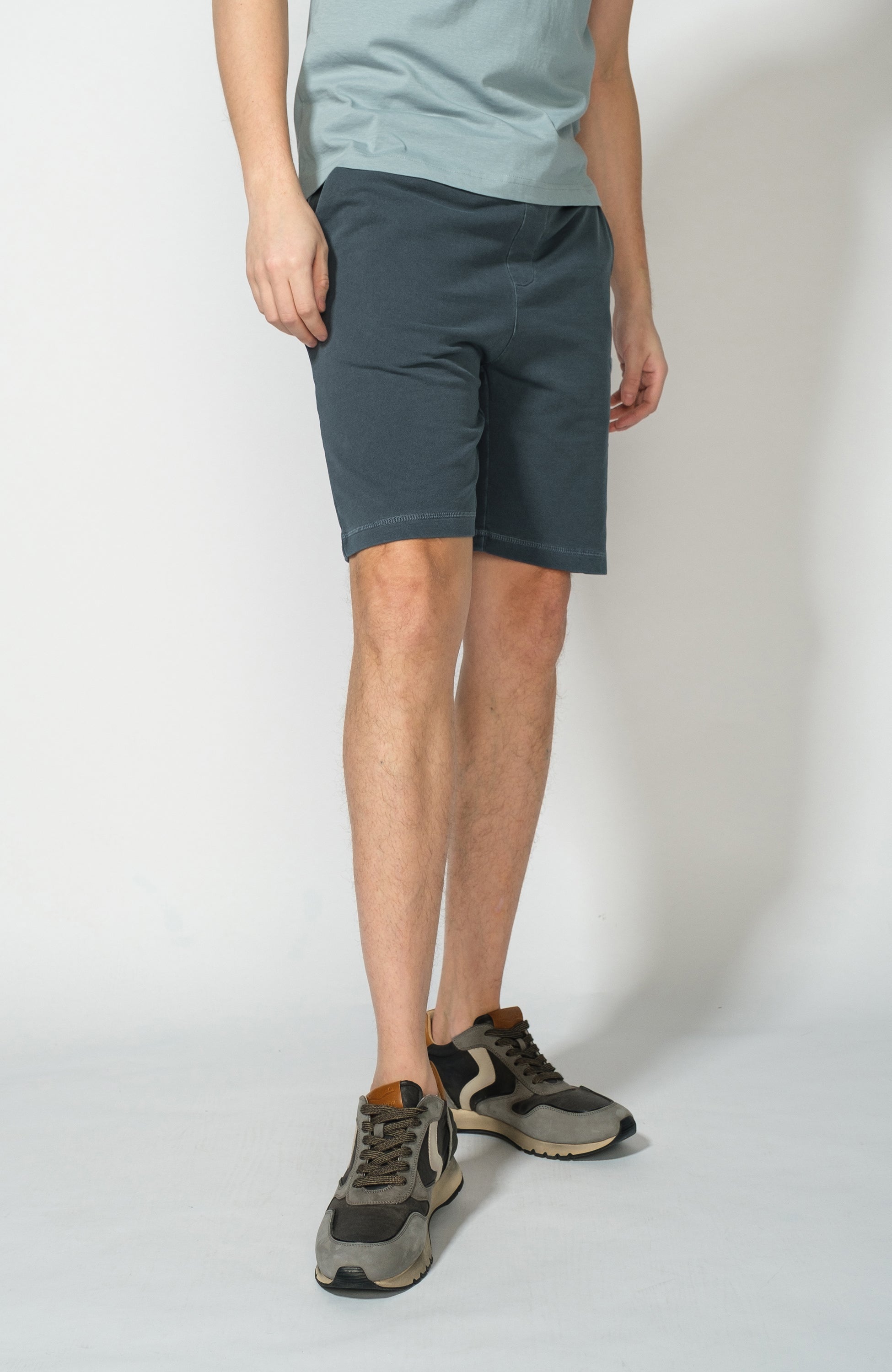 Aeronautica militare Navy Drawstring jercey shorts image 2