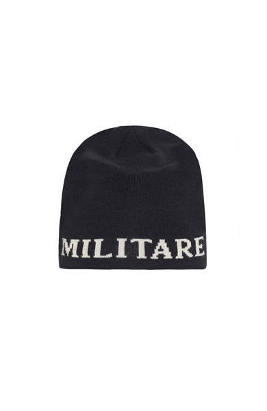 Logo-print beanie