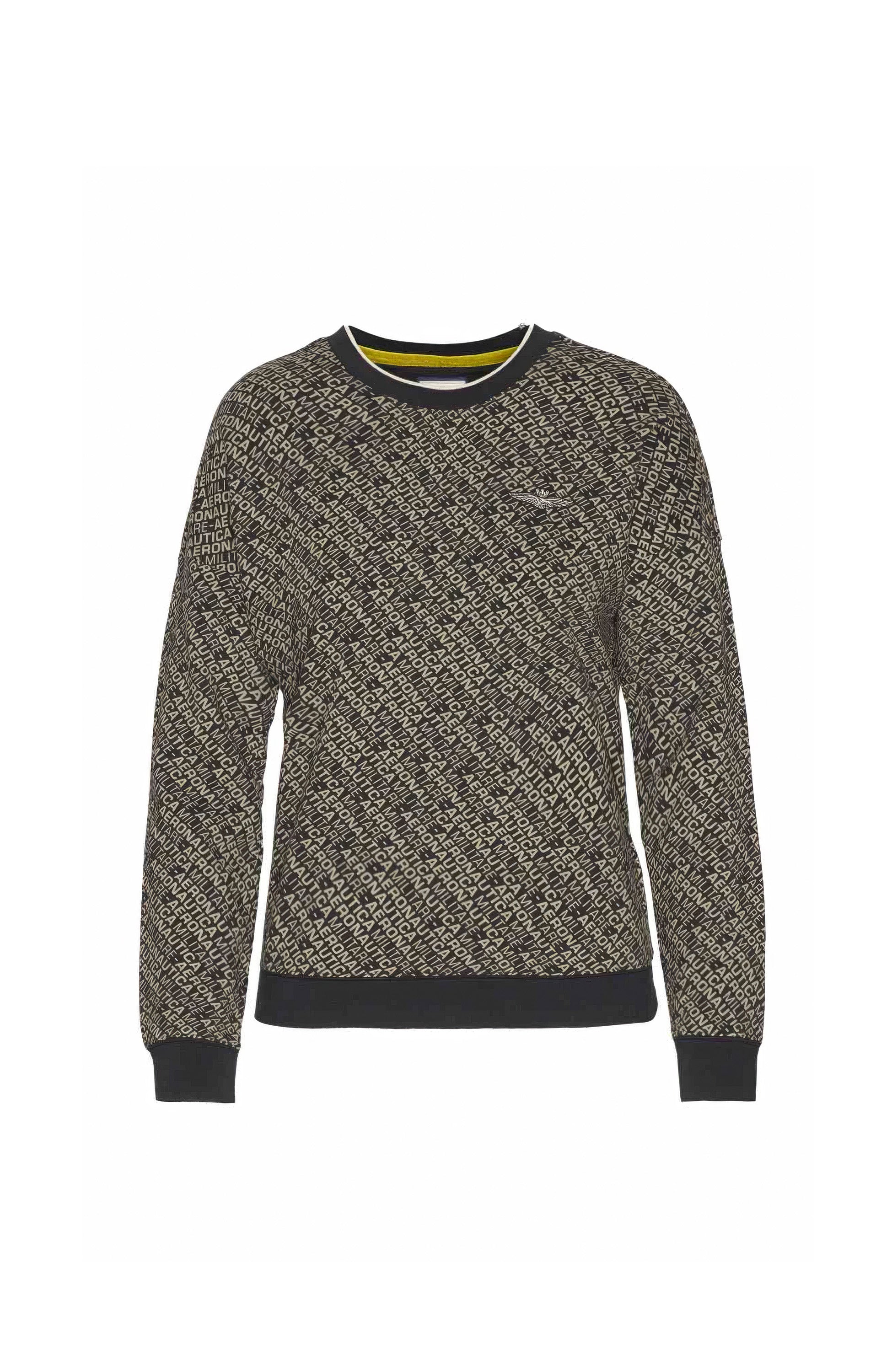 Aeronautica militare Black Bluza z logo image 5