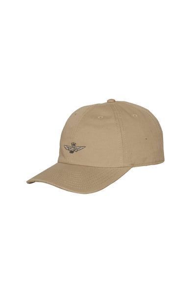 Embroidered cotton cap