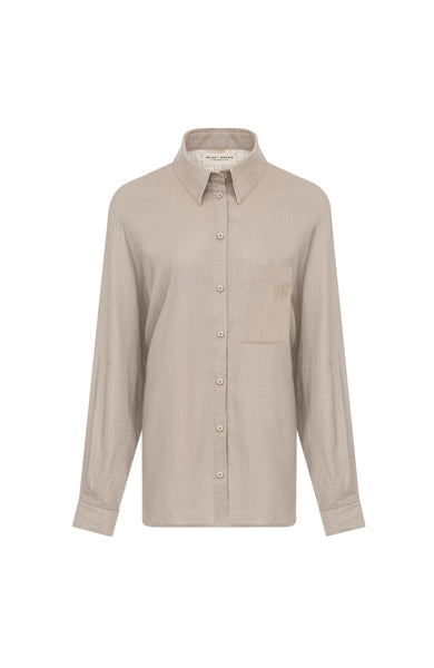 Oversize linen shirt