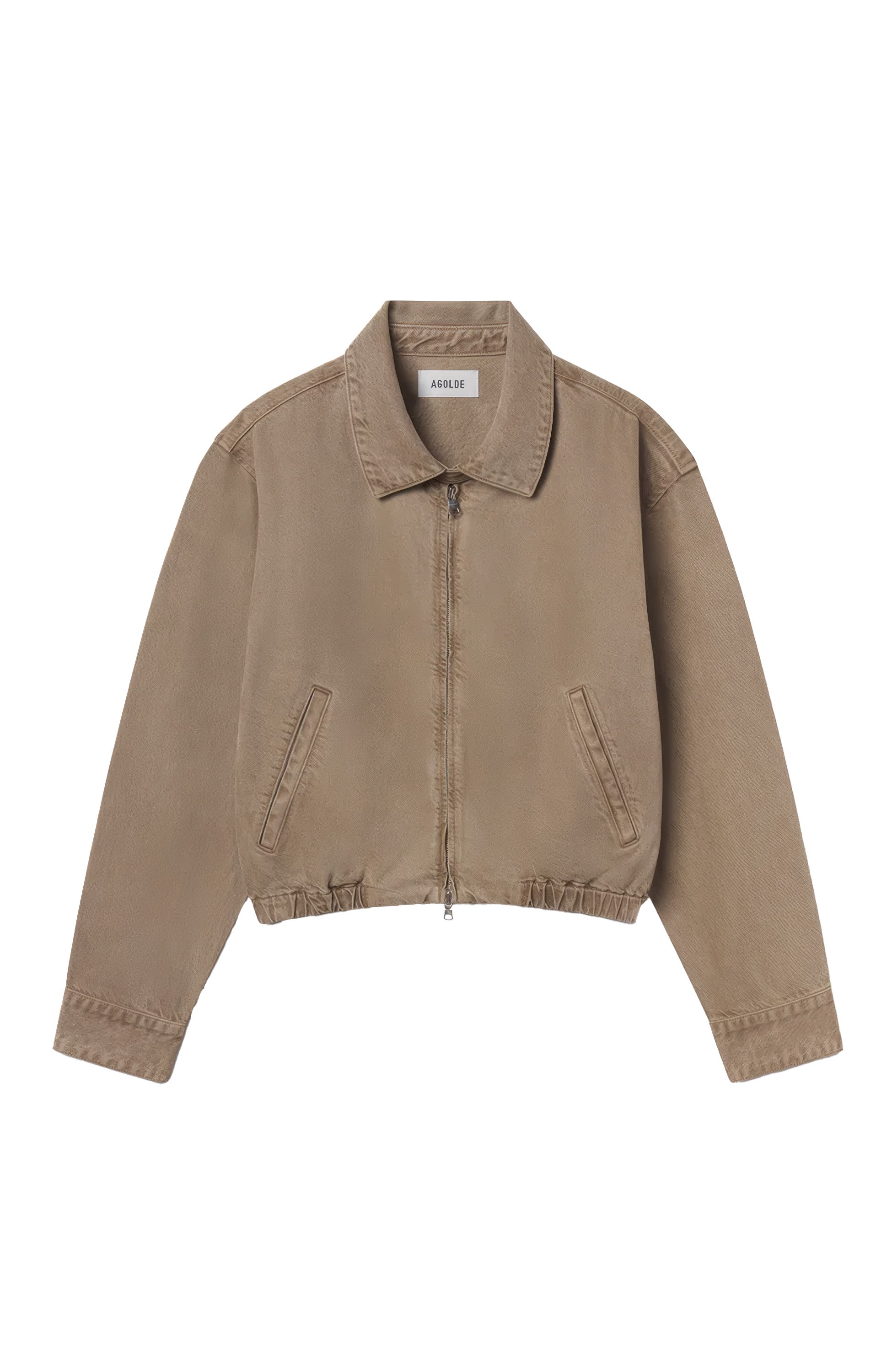 Agolde Brown Denim jacket nile image 1