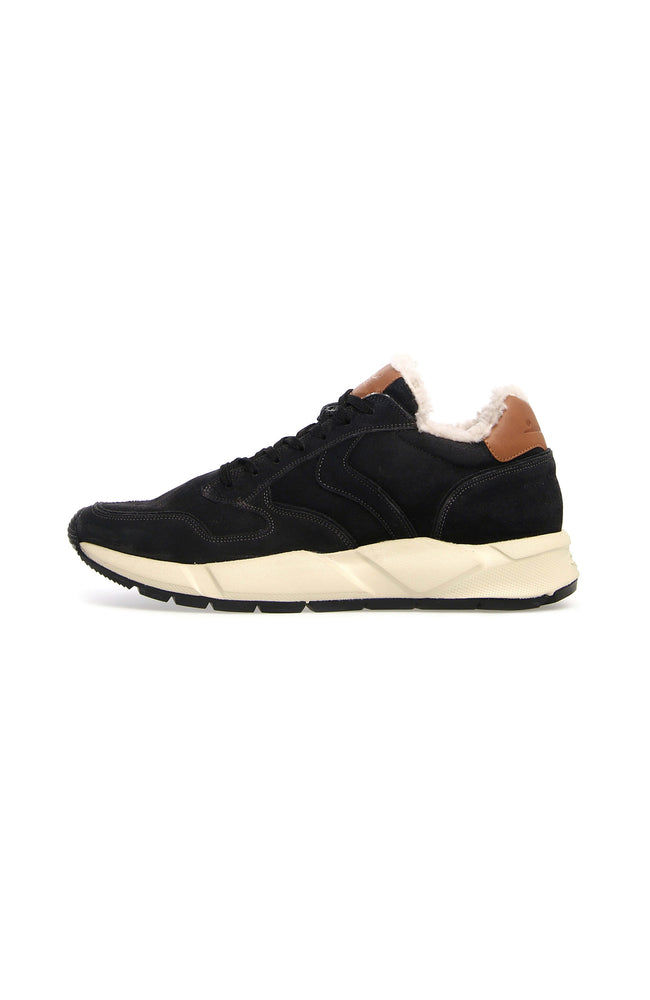 Zamszowe sneakersy z futrzaną wyściółką ARPOLH