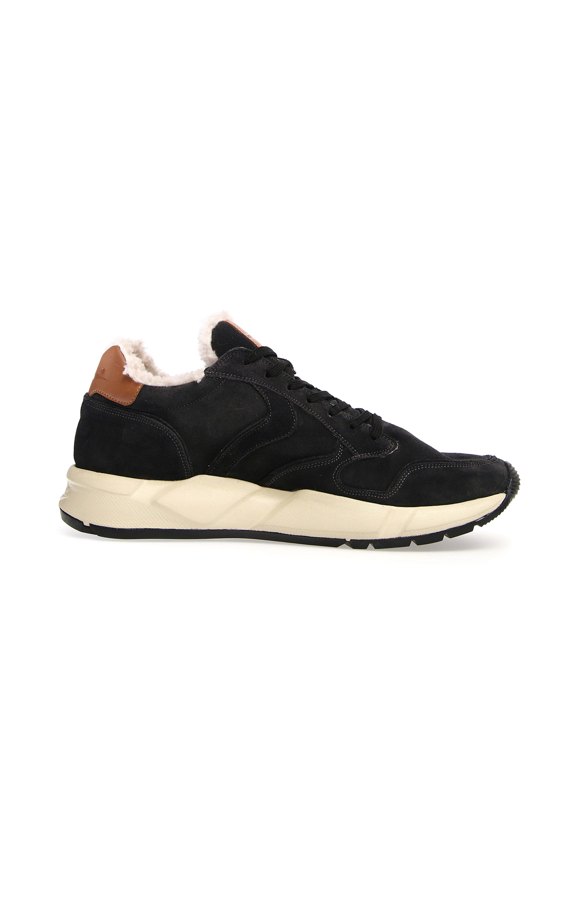 Voile blanche Grey Zamszowe sneakersy z futrzaną wyściółką arpolh image 3