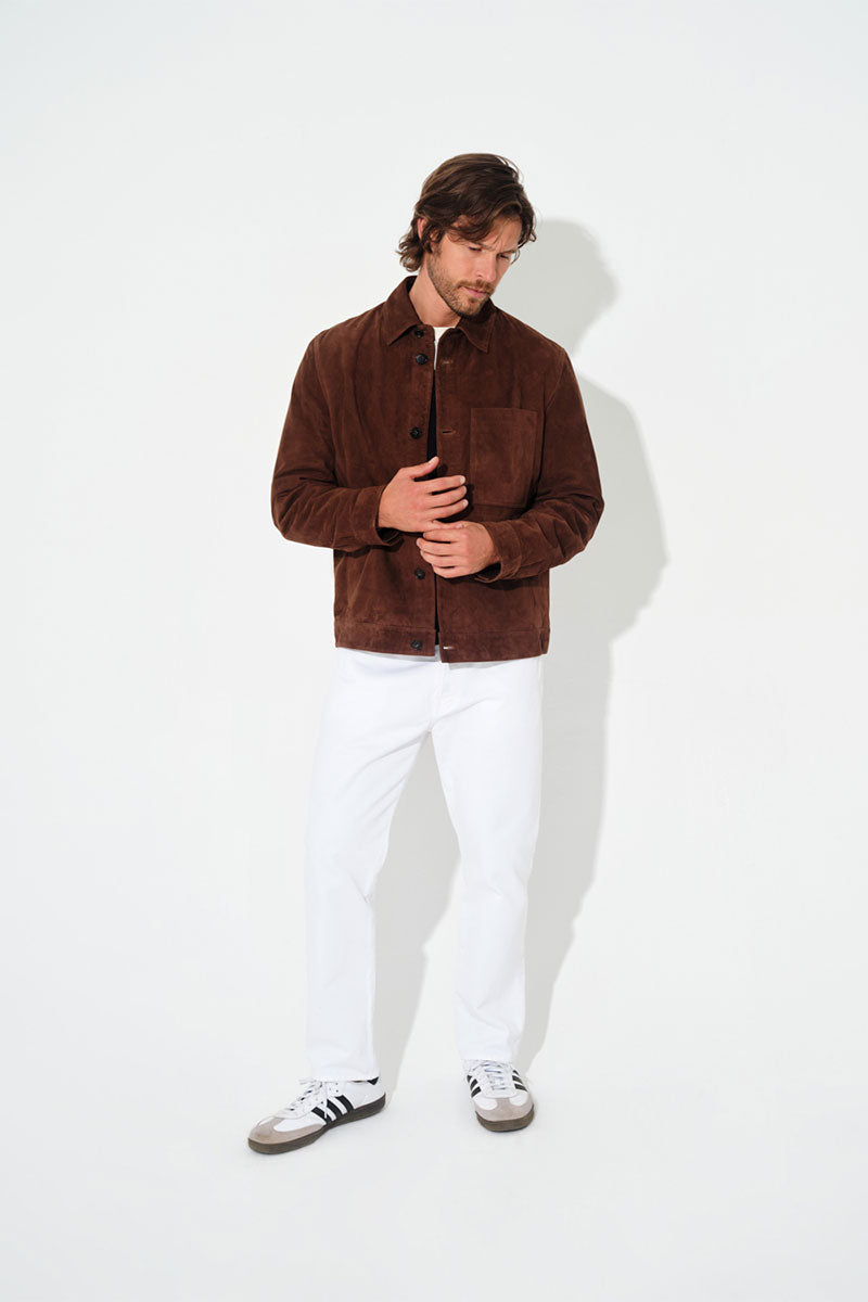 Casual blazer JEFFERY and Tapered classic jeans ADLER