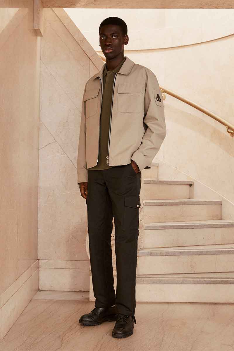 Patch-pocket jacket JACQUES and Cargo-pocket sweatpants HARTSFIELD