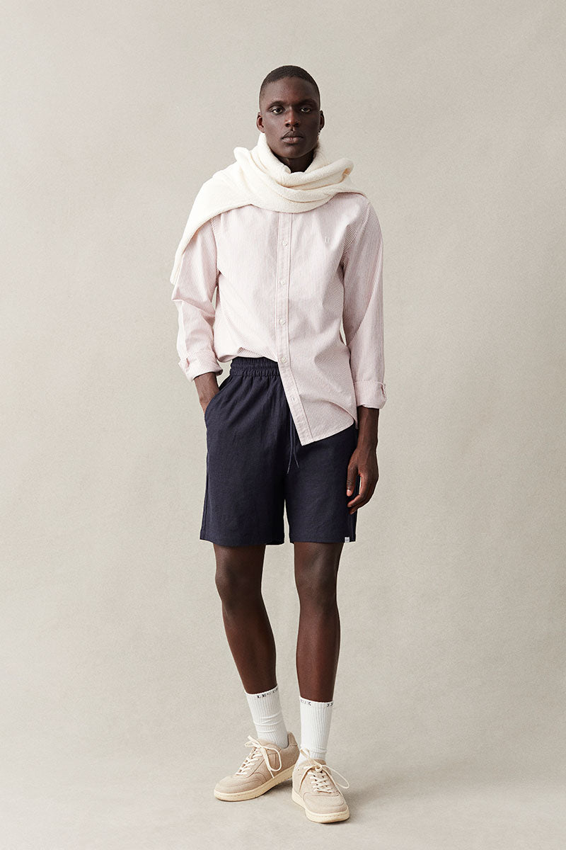 Linen shirt KRISTIAN and Drawstring linen shorts OTTO