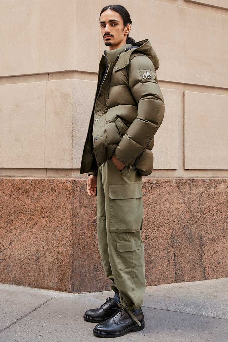 Puffer jacket CLOUD 3Q and Loose-fit cargo trousers CHUCK