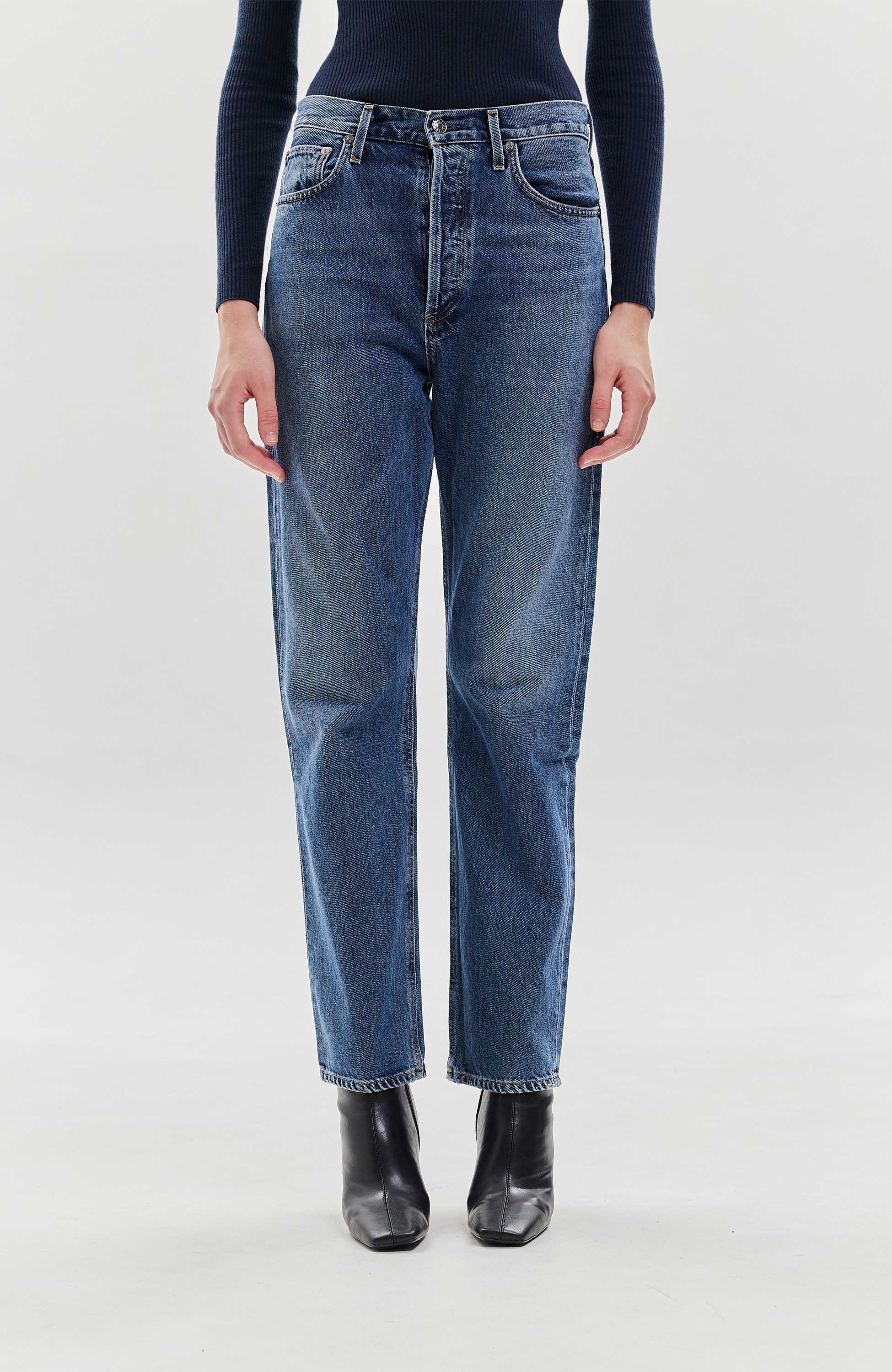 High-rise straight jeans 90'S PINCH