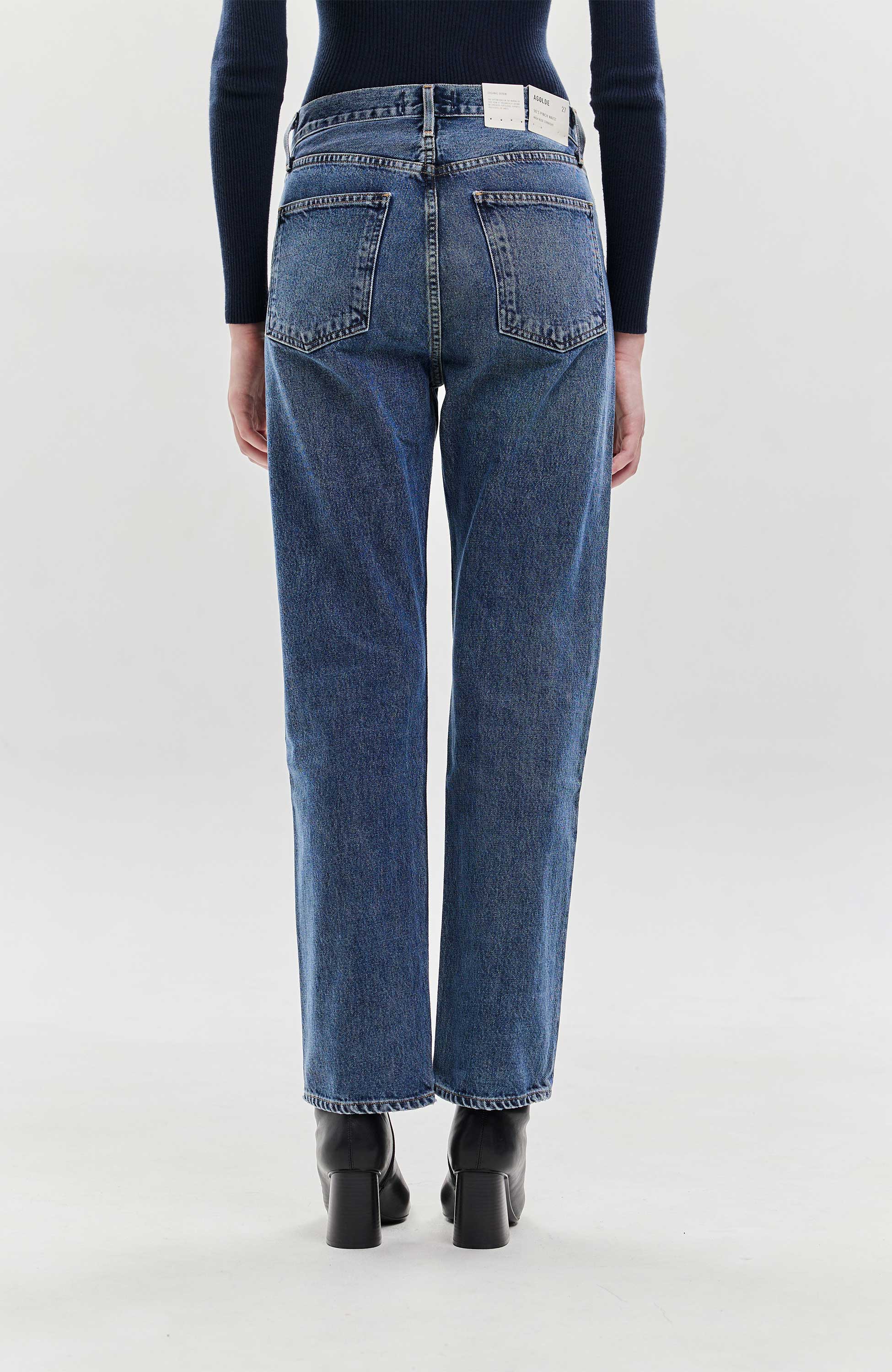 High-rise straight jeans 90'S PINCH