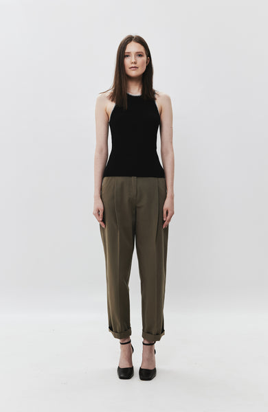 Cotton chino trousers