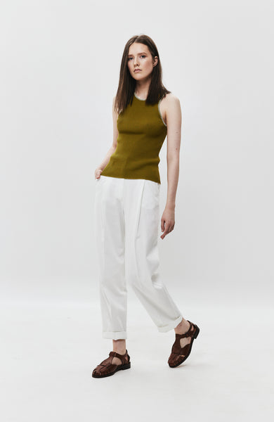 Cotton chino trousers