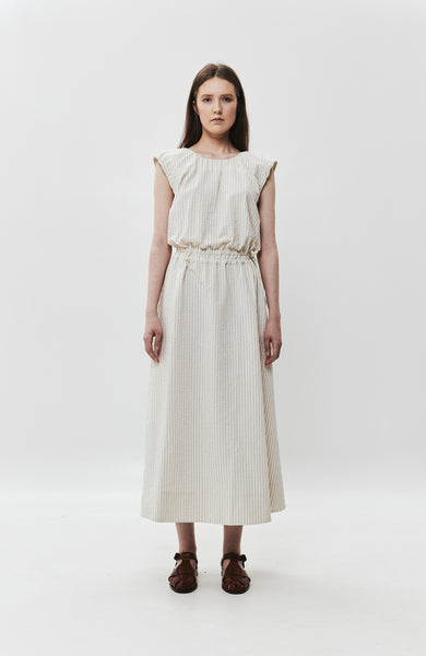 Ruffle cotton dress