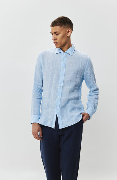 Long sleeve linen shirt