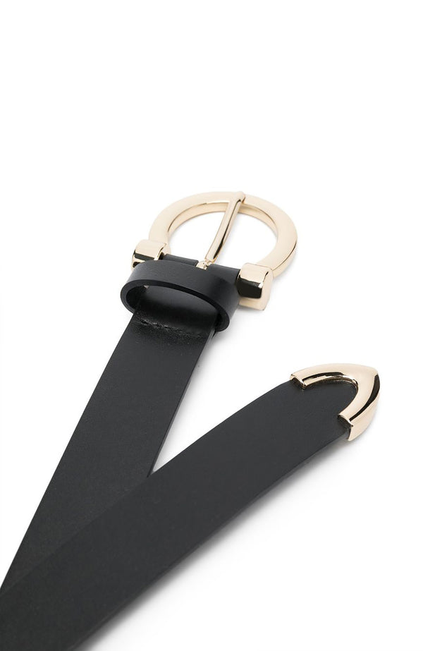 Thin buckle belt