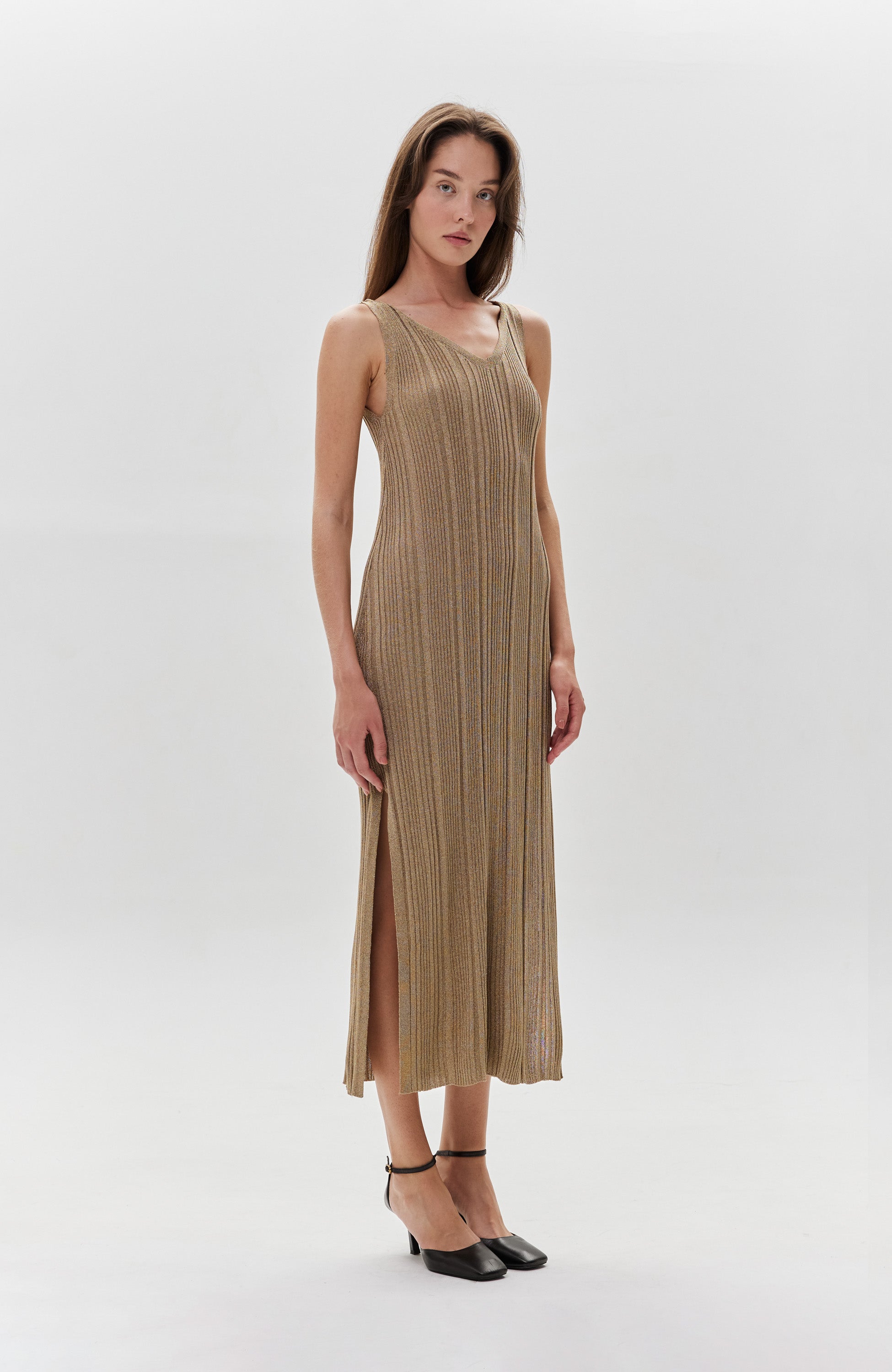 Dagmar Metallic knit dress Dagmar Metallic knit dress