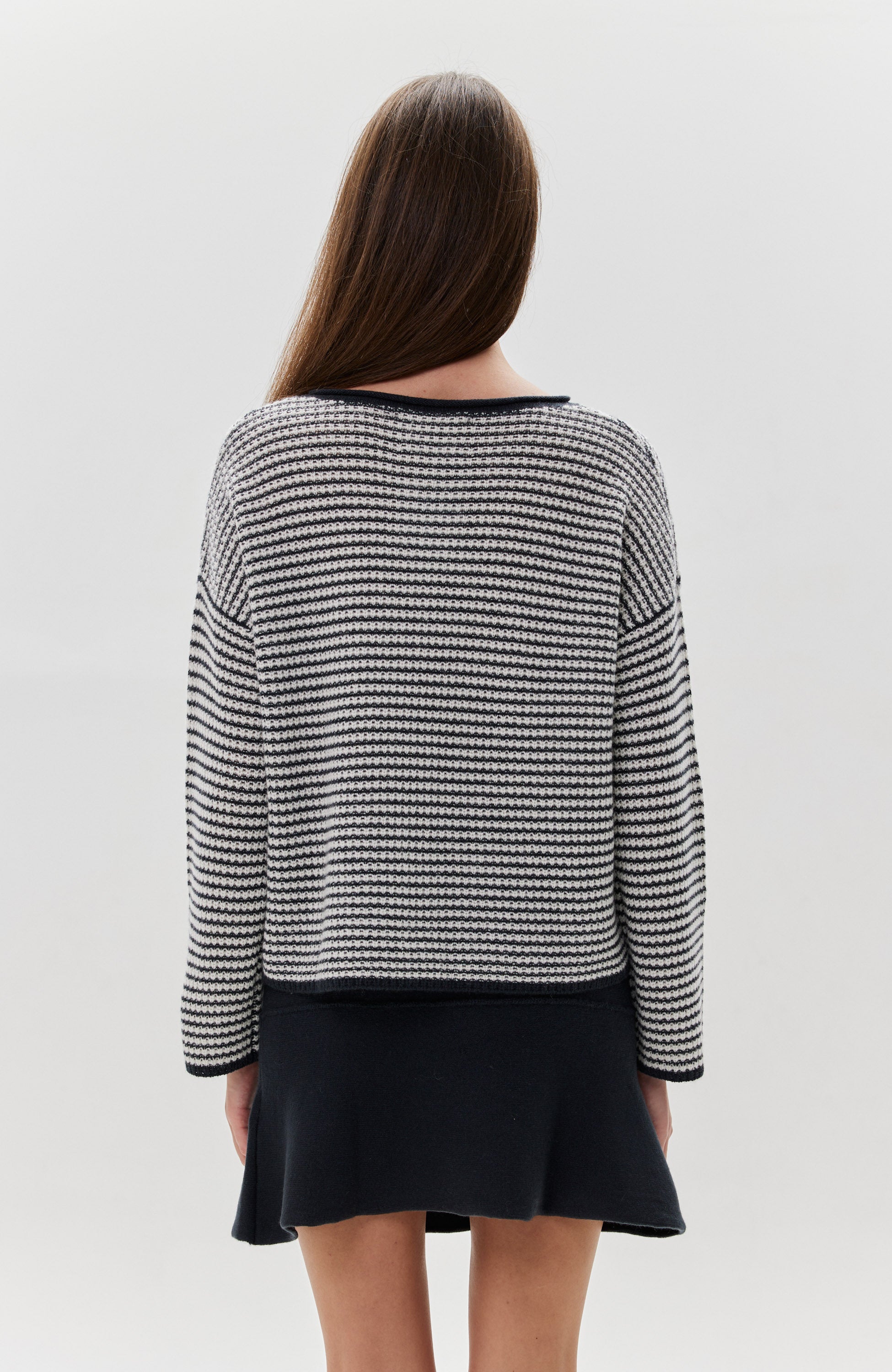 Roundneck striped sweater FELICITY