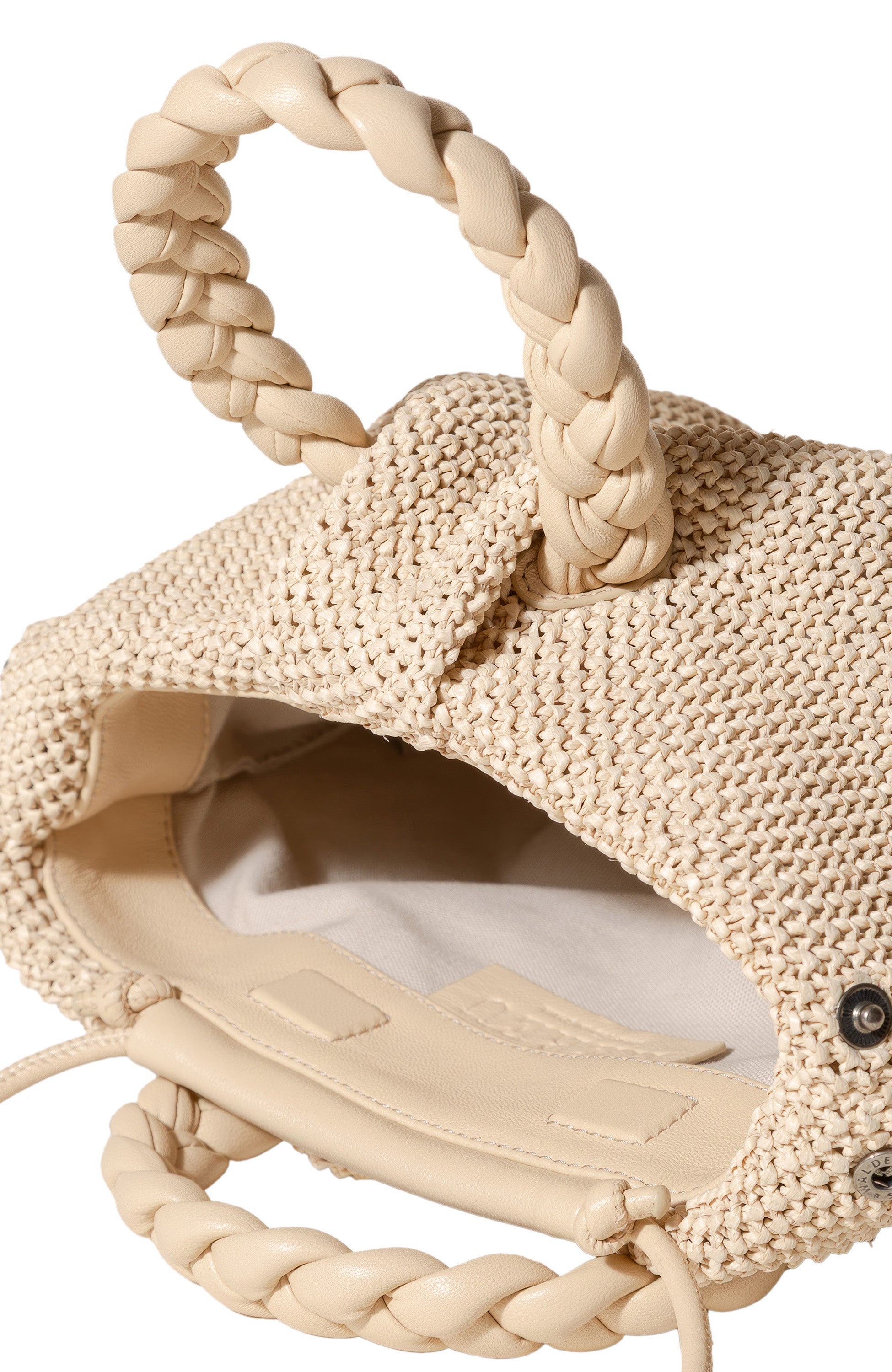 Crossbody bag BOMBON M SOFT RAFFIA - Shop Online at BEIGE | BROWN