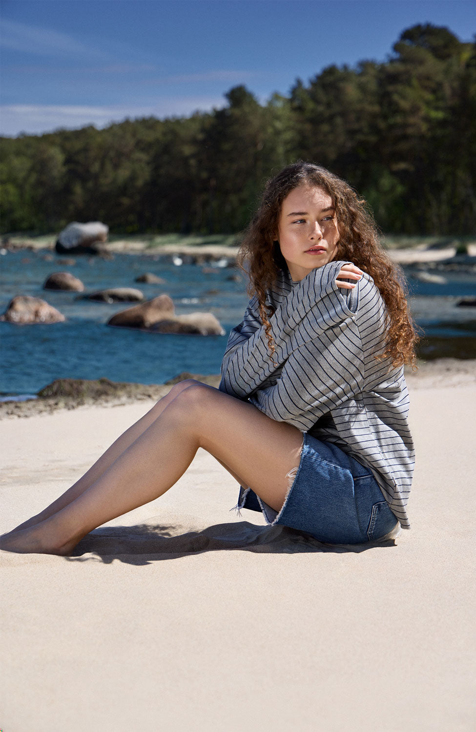 Striped longsleeve t-shirt