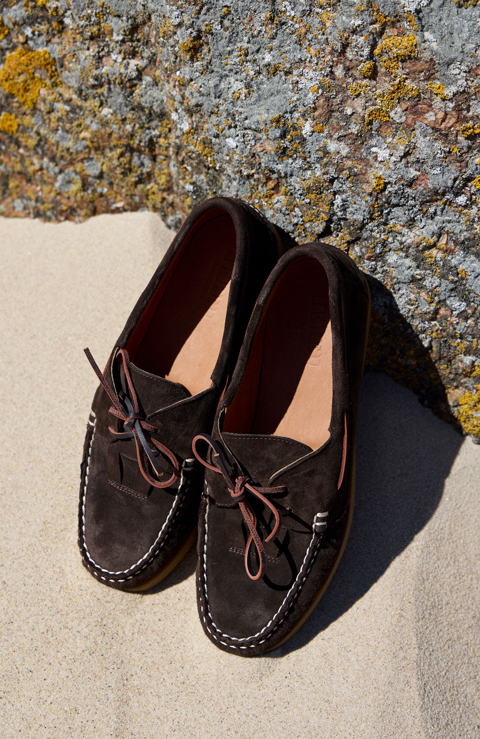 Suede lace-up loafers SALER NAUTIC
