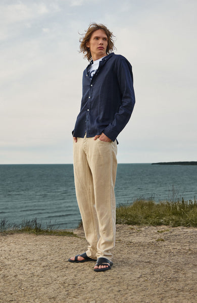 Linen trousers 5-pocket
