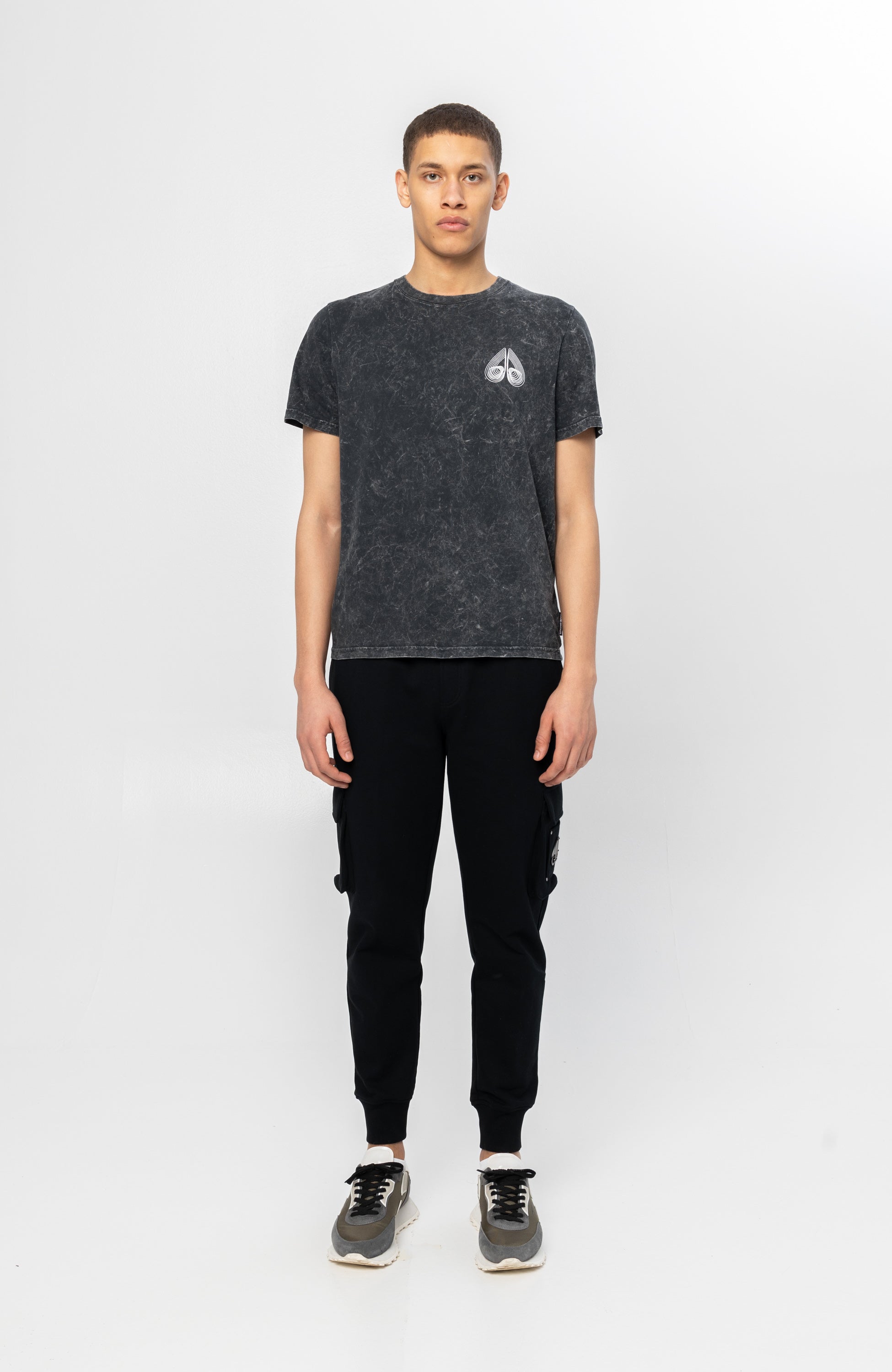 Washed-effect cotton t-shirt PHILIPPE