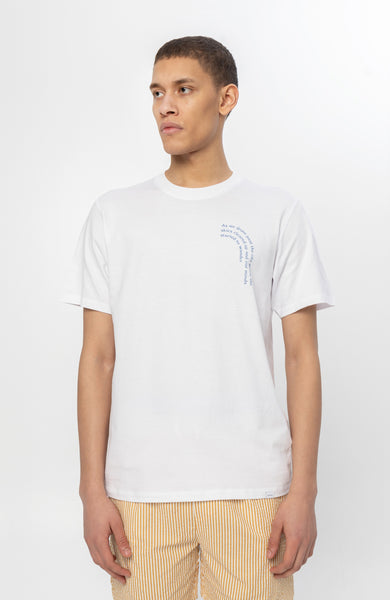 Text-printed t-shirt COASTAL