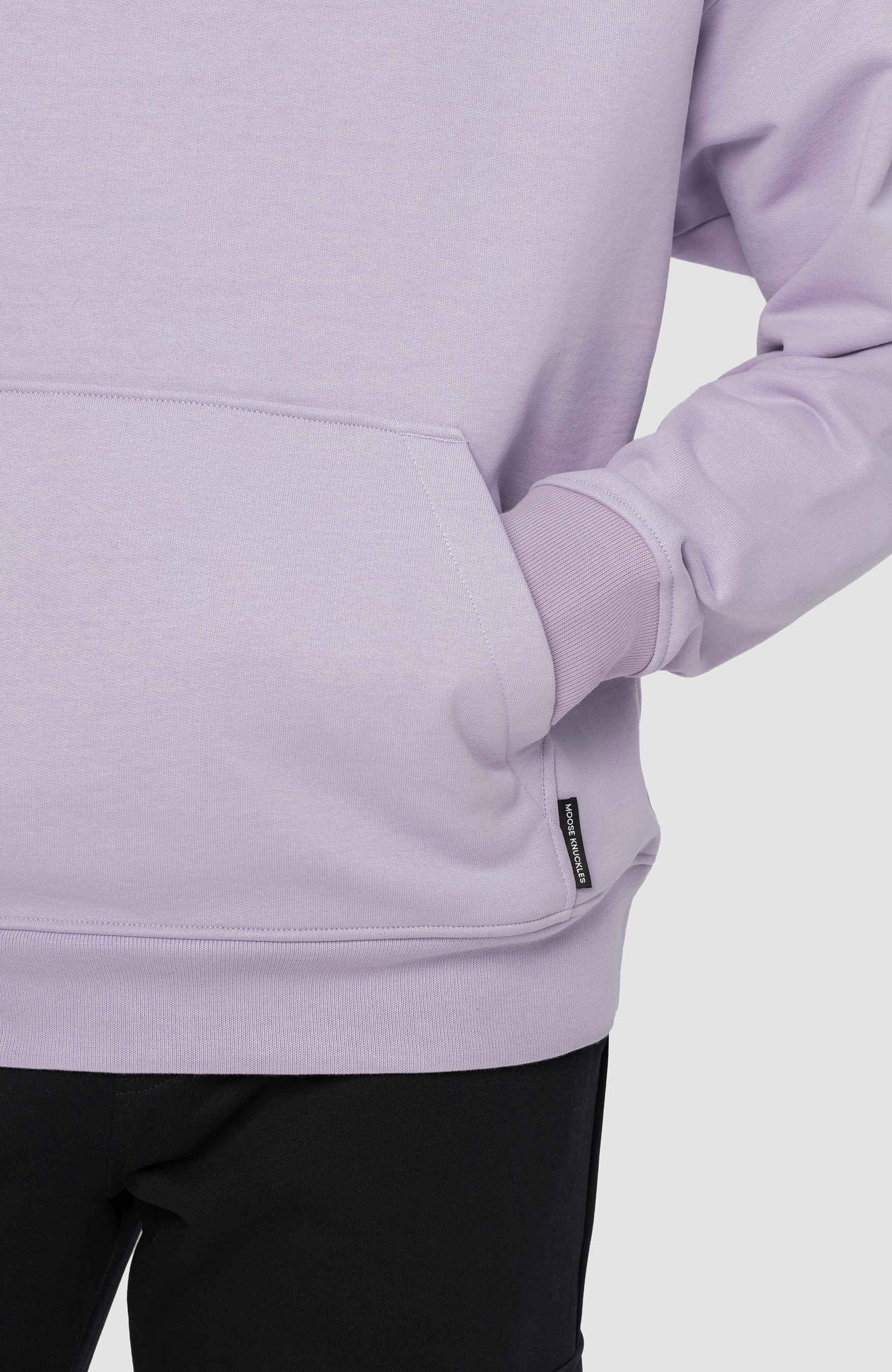 Moose knuckles Purple Logo-embroidered hoodie serge image 6
