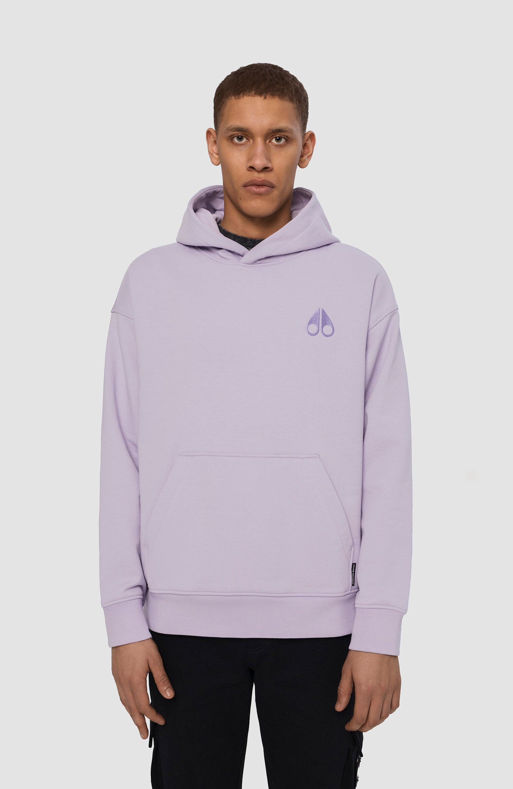 Logo-embroidered hoodie SERGE