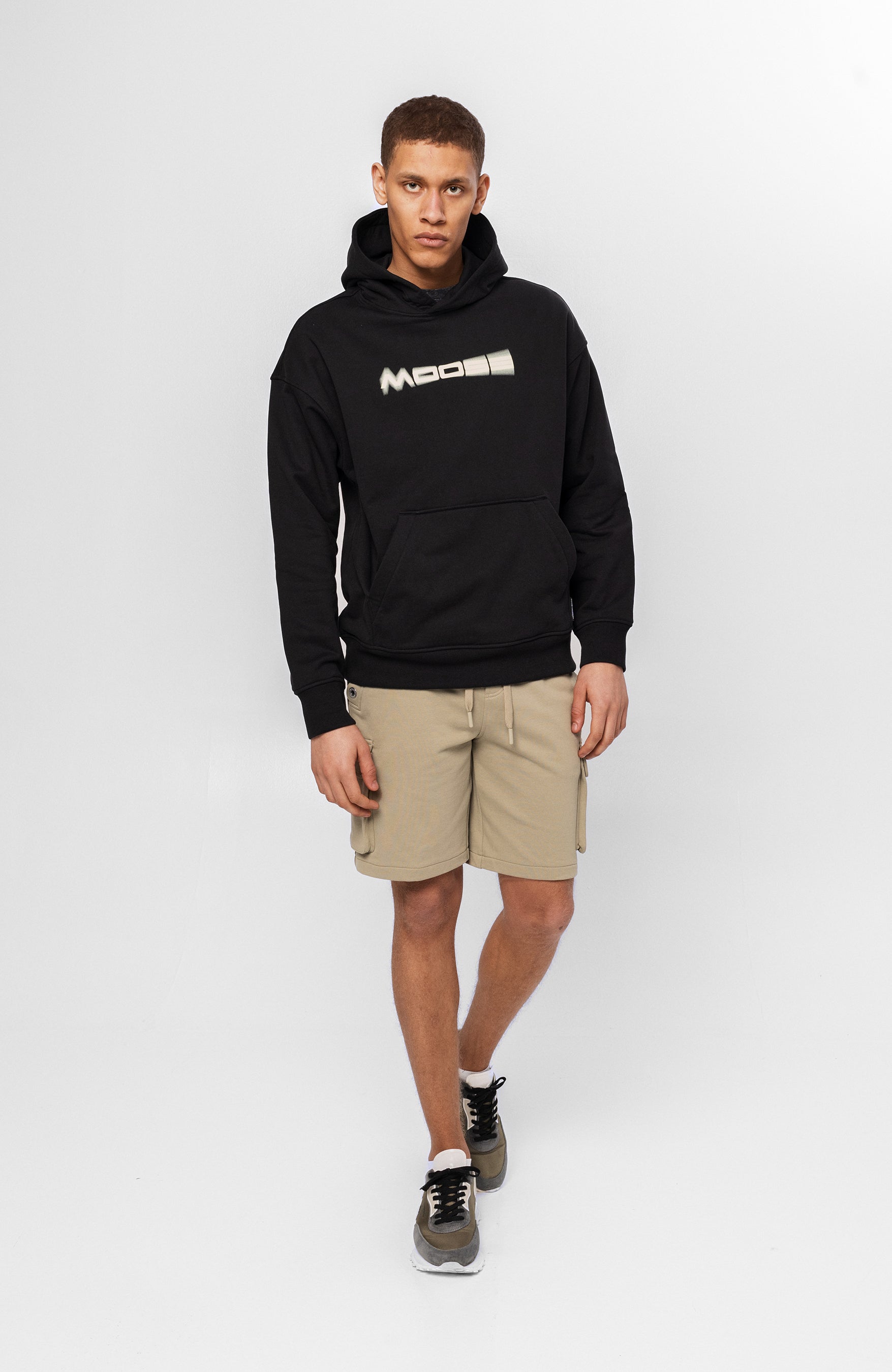 Moose knuckles Neutral Cargo cotton shorts hartsfield image 7