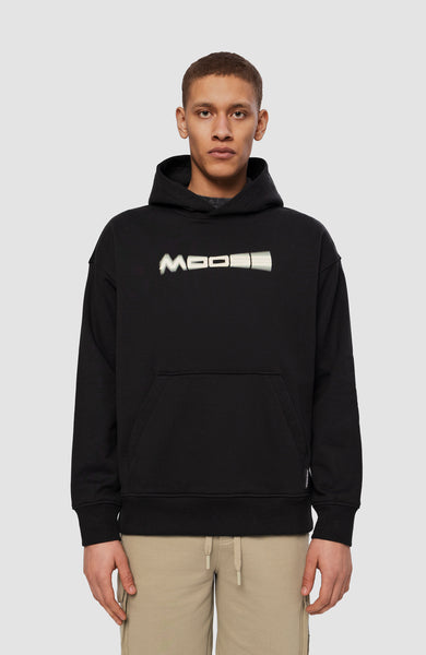 Graphic-pattern hoodie DAMIEN