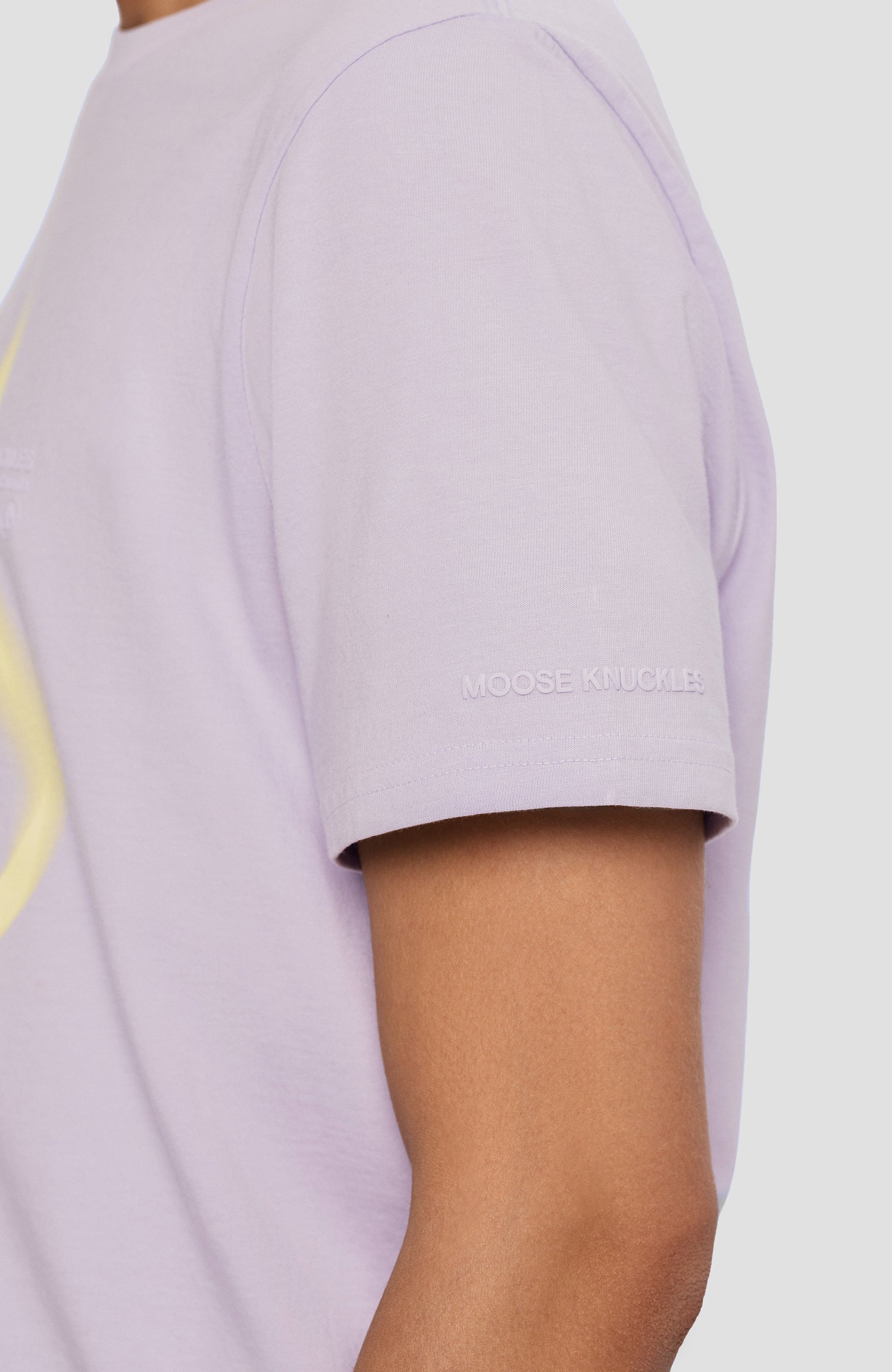 Moose knuckles Purple Logo-printed cotton t-shirt maurice image 4