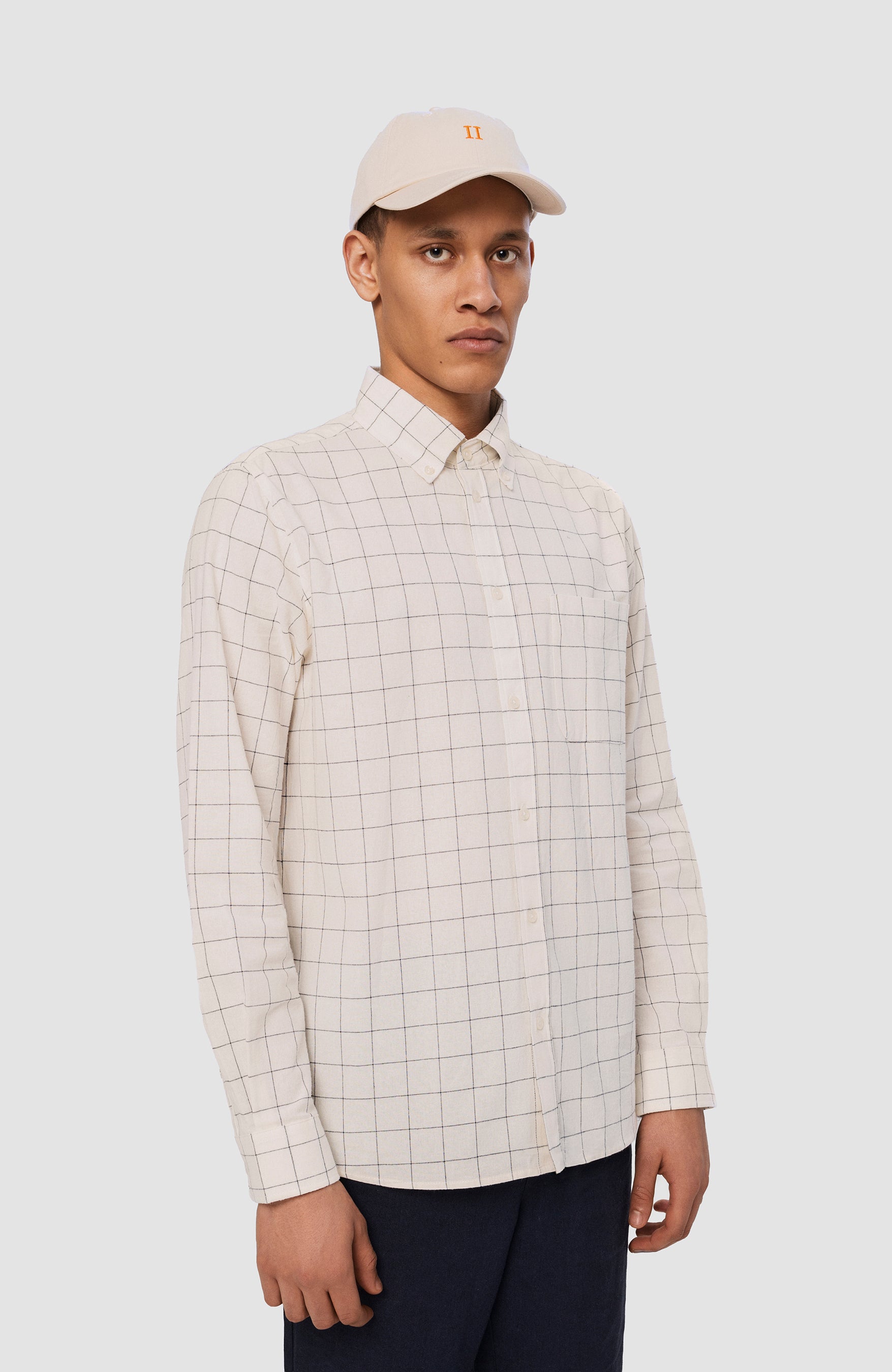 Checked cotton shirt KENT