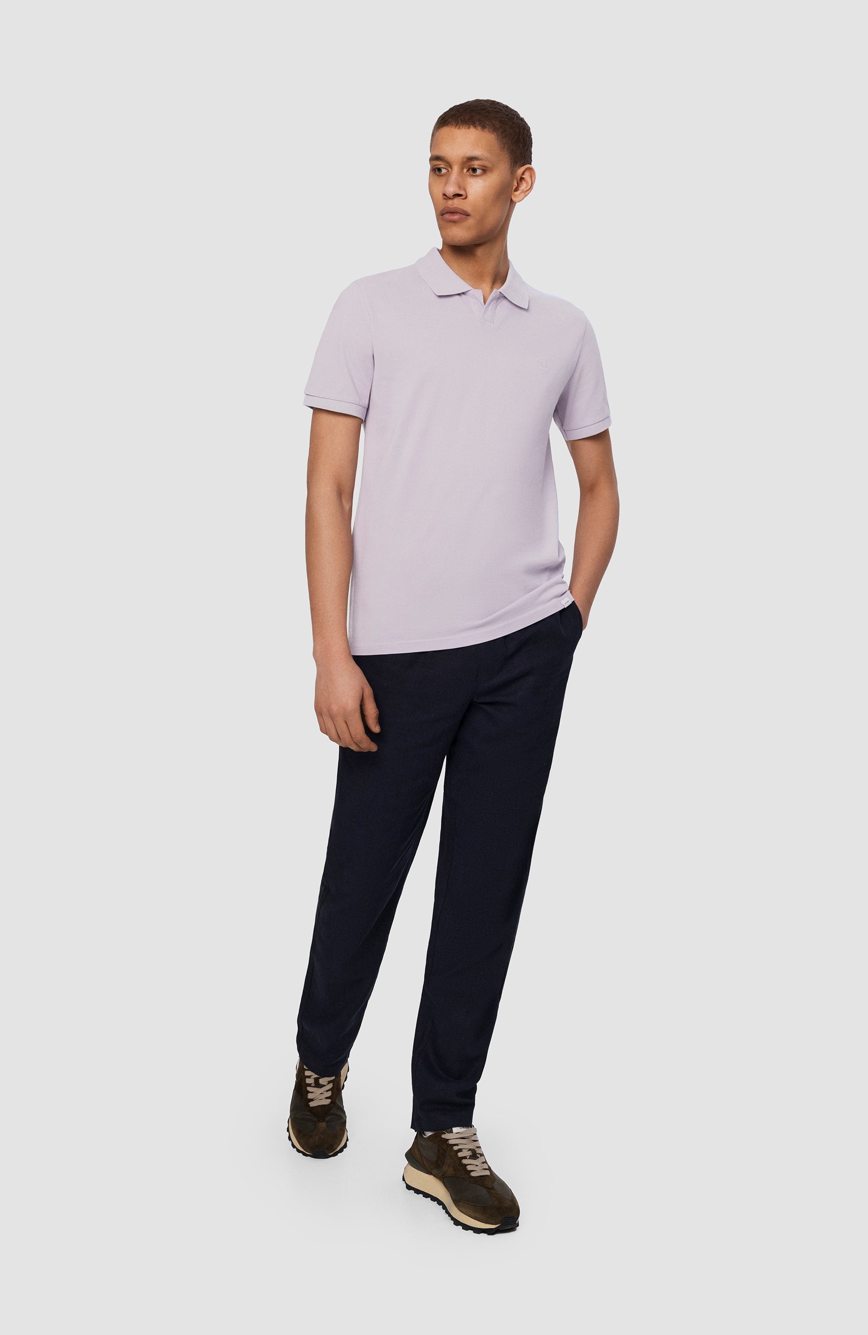 Drawstring linen trousers PATRICK