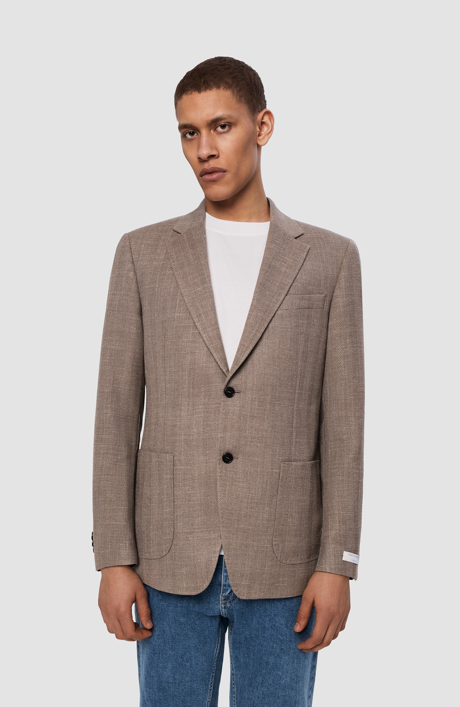 Tiger of sweden Beige Casual wool-blend blazer justin hl image 3