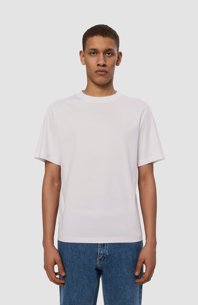 Mercerized relaxed-fit t-shirt LOGRA