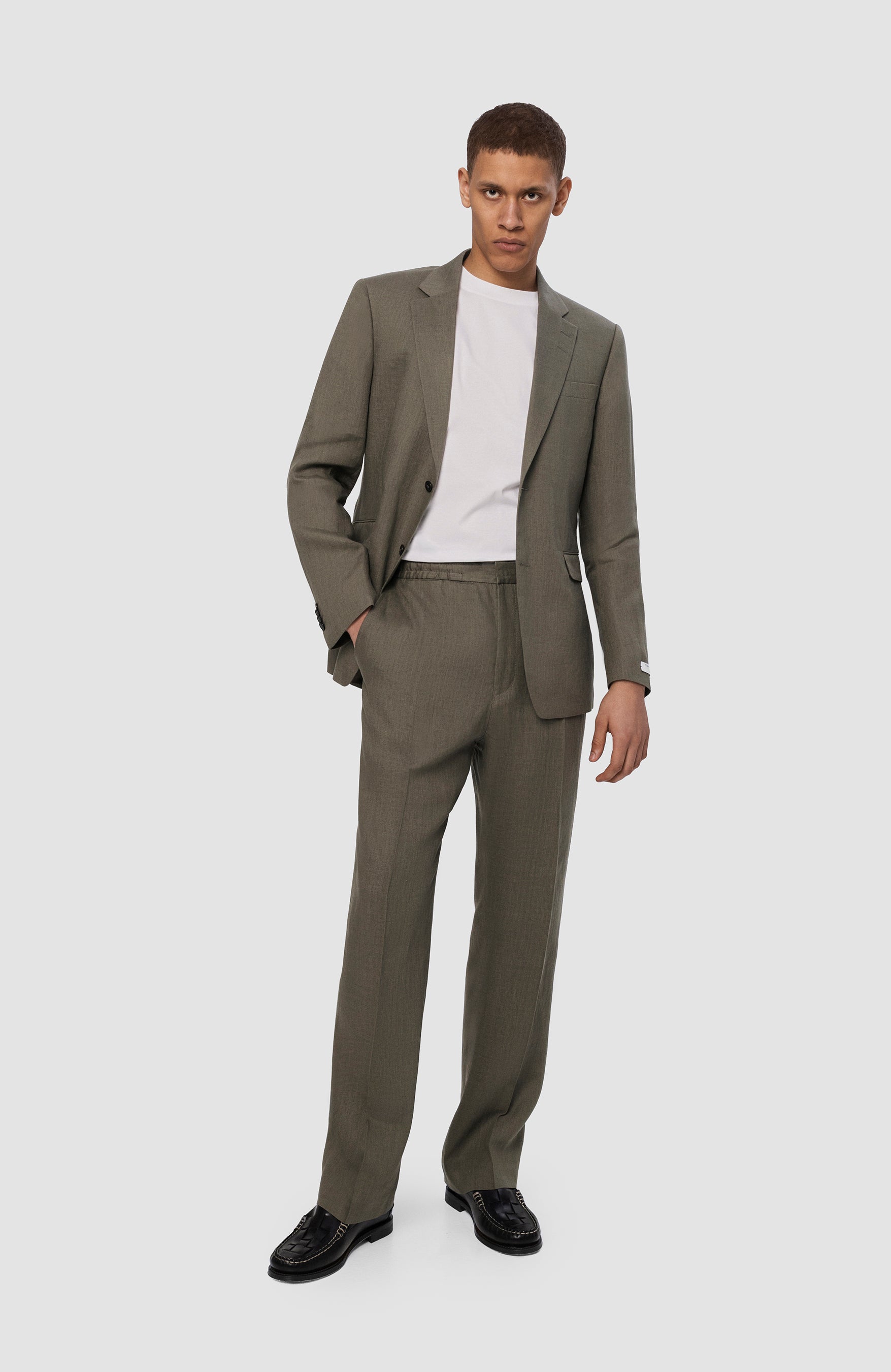 Linen casual trousers ISCOVE