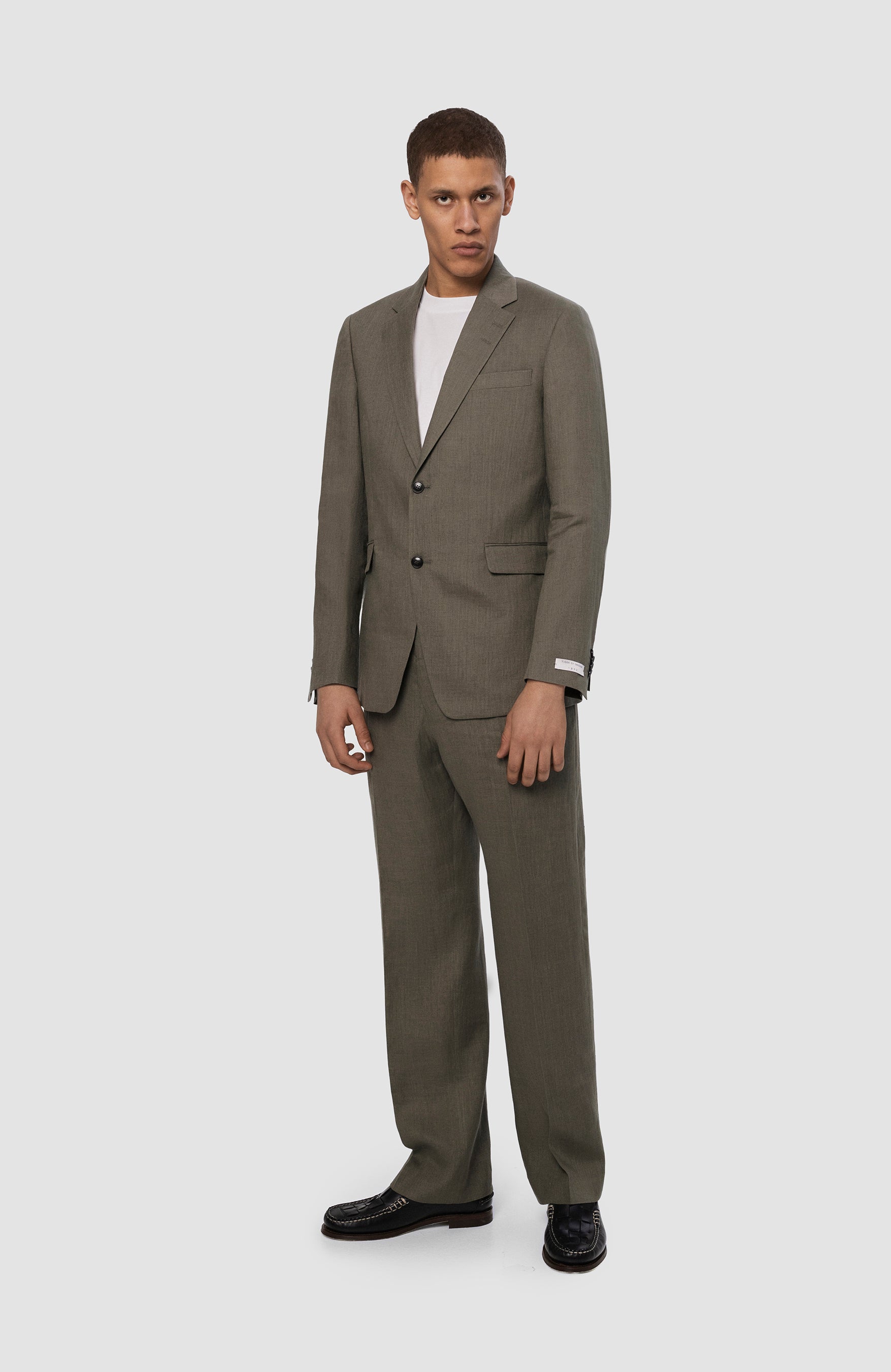 Tiger of sweden Green Linen blazer justinn image 9
