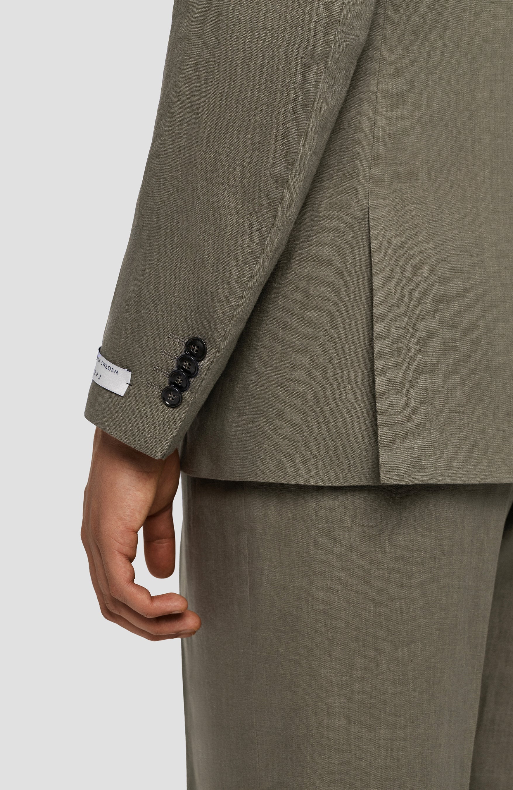 Tiger of sweden Green Linen blazer justinn image 5