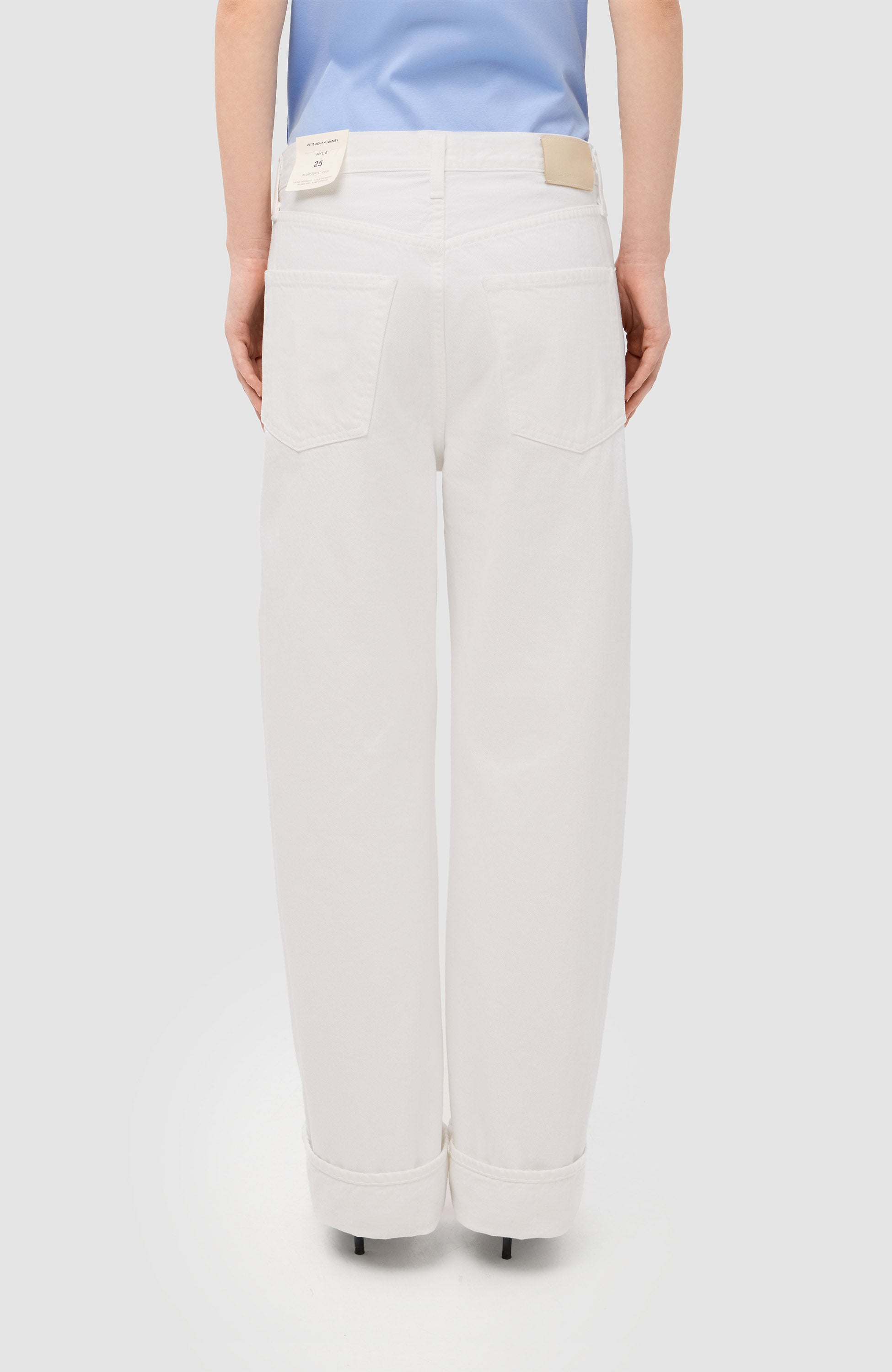Citizens of humanity White Relaxed baggy jeans ayla image 4