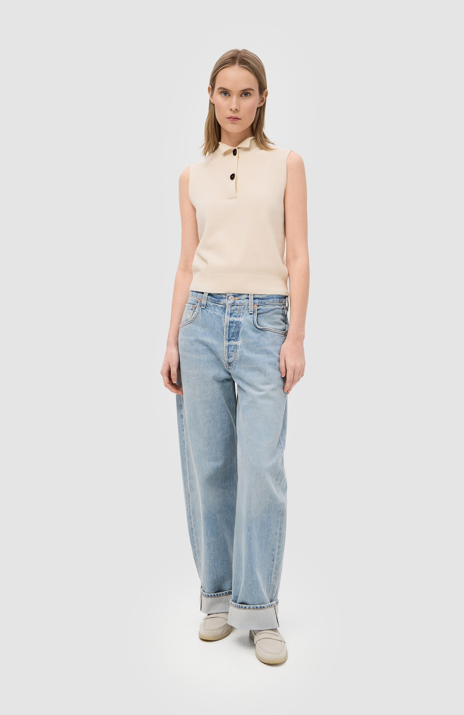 Citizens of humanity Blue Relaxed baggy jeans ayla image 5