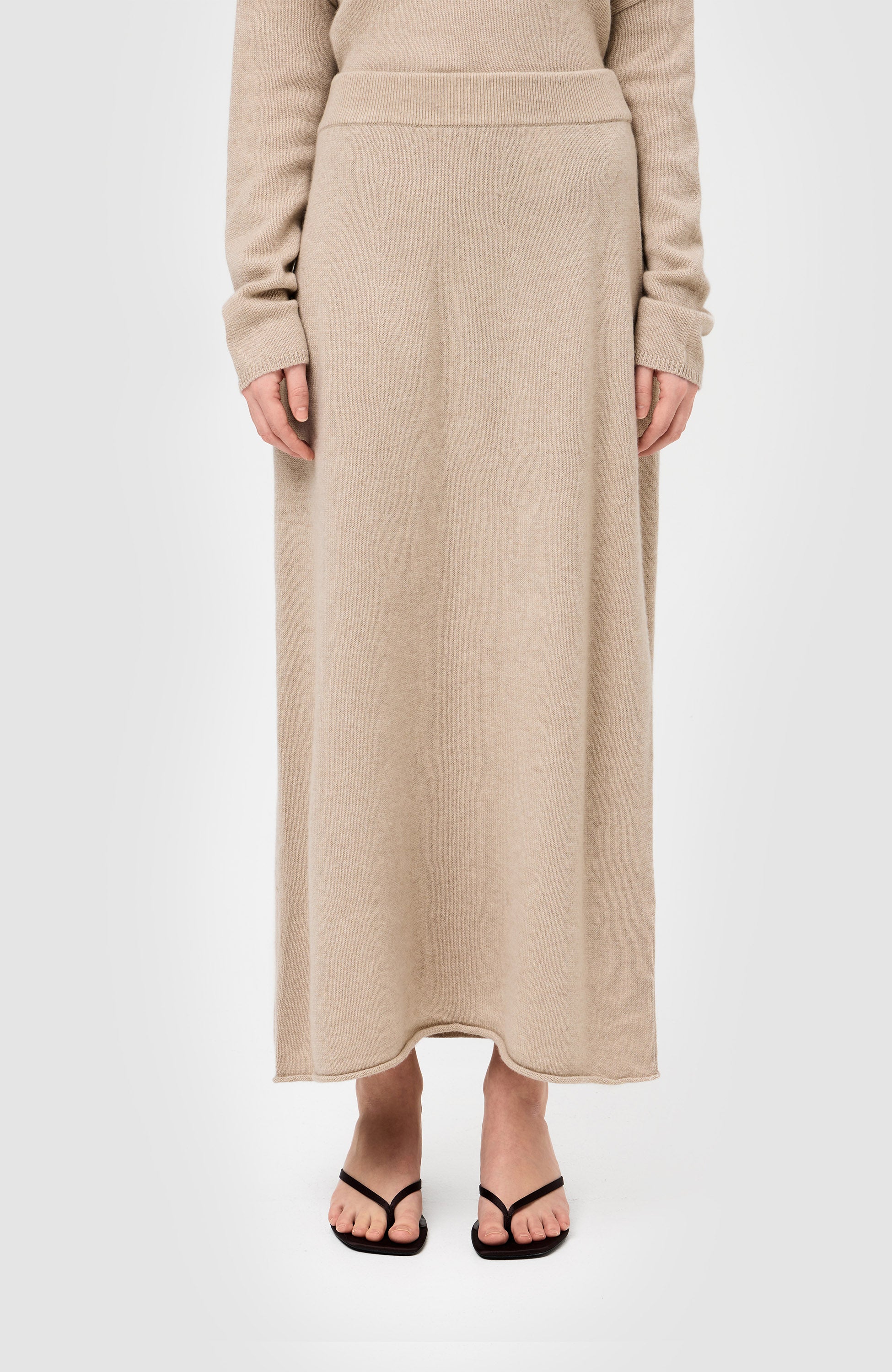 Cashmere midi skirt ELIN